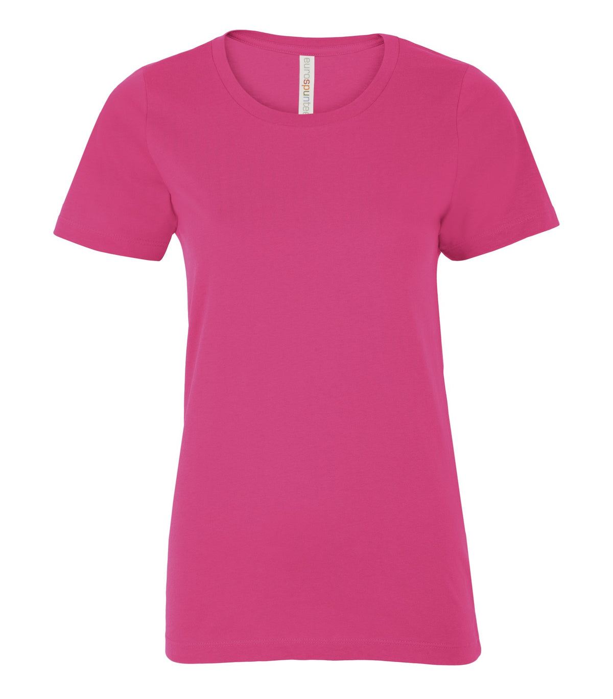 ATC EuroSpun ATC8000L, Eurospun Ring Spun Ladies' Tee, Wild Raspberry