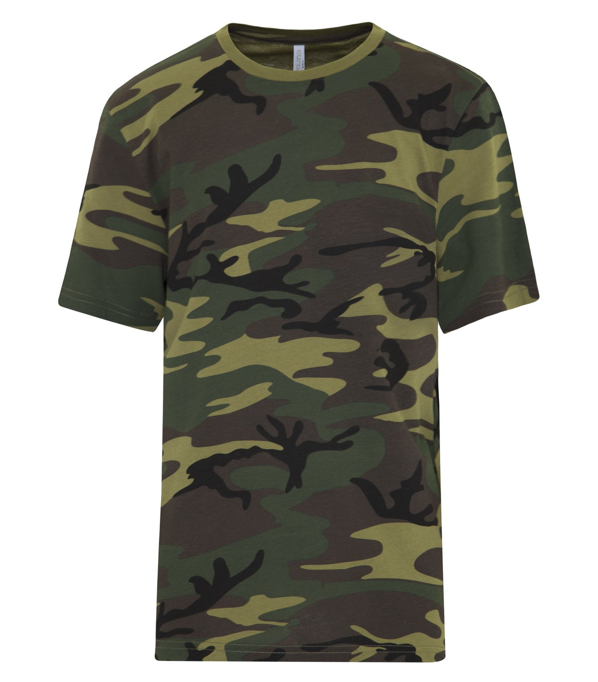 ATC EuroSpun ATC8000Y, Eurospun Ring Spun Youth Tee, Camo