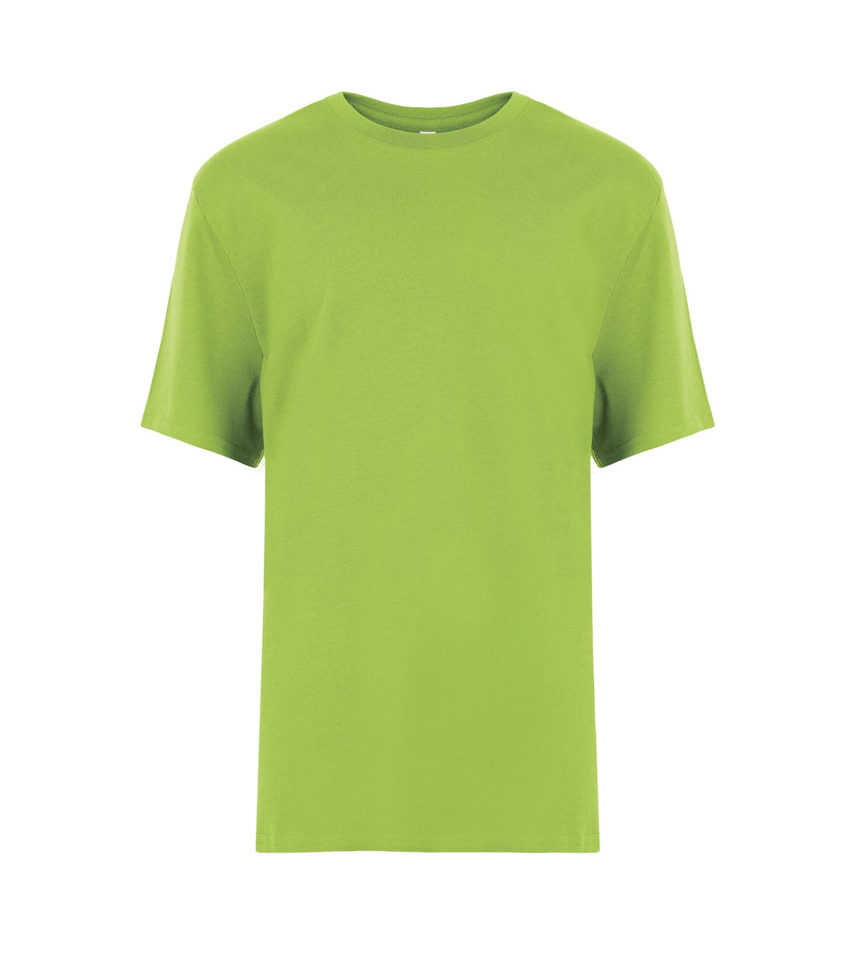 ATC EuroSpun ATC8000Y, Eurospun Ring Spun Youth Tee, Lime Shock