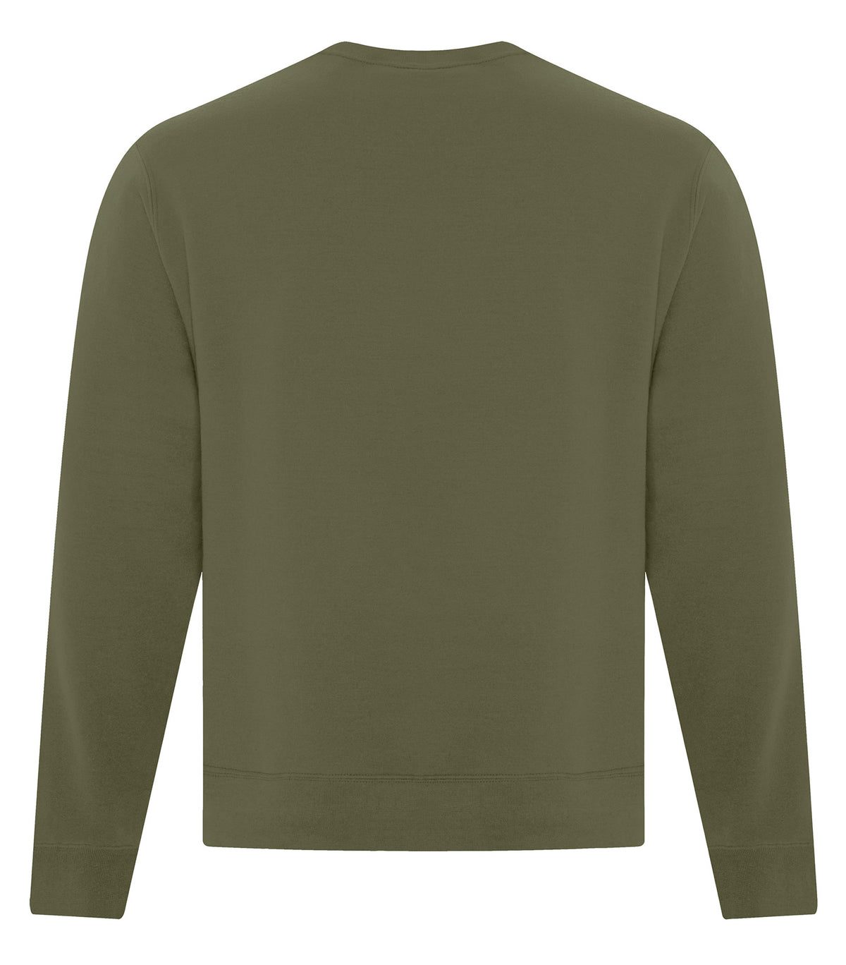 ATC Everyday Collection ATCF2400, Everyday Fleece Crewneck Sweatshirt, Military Green