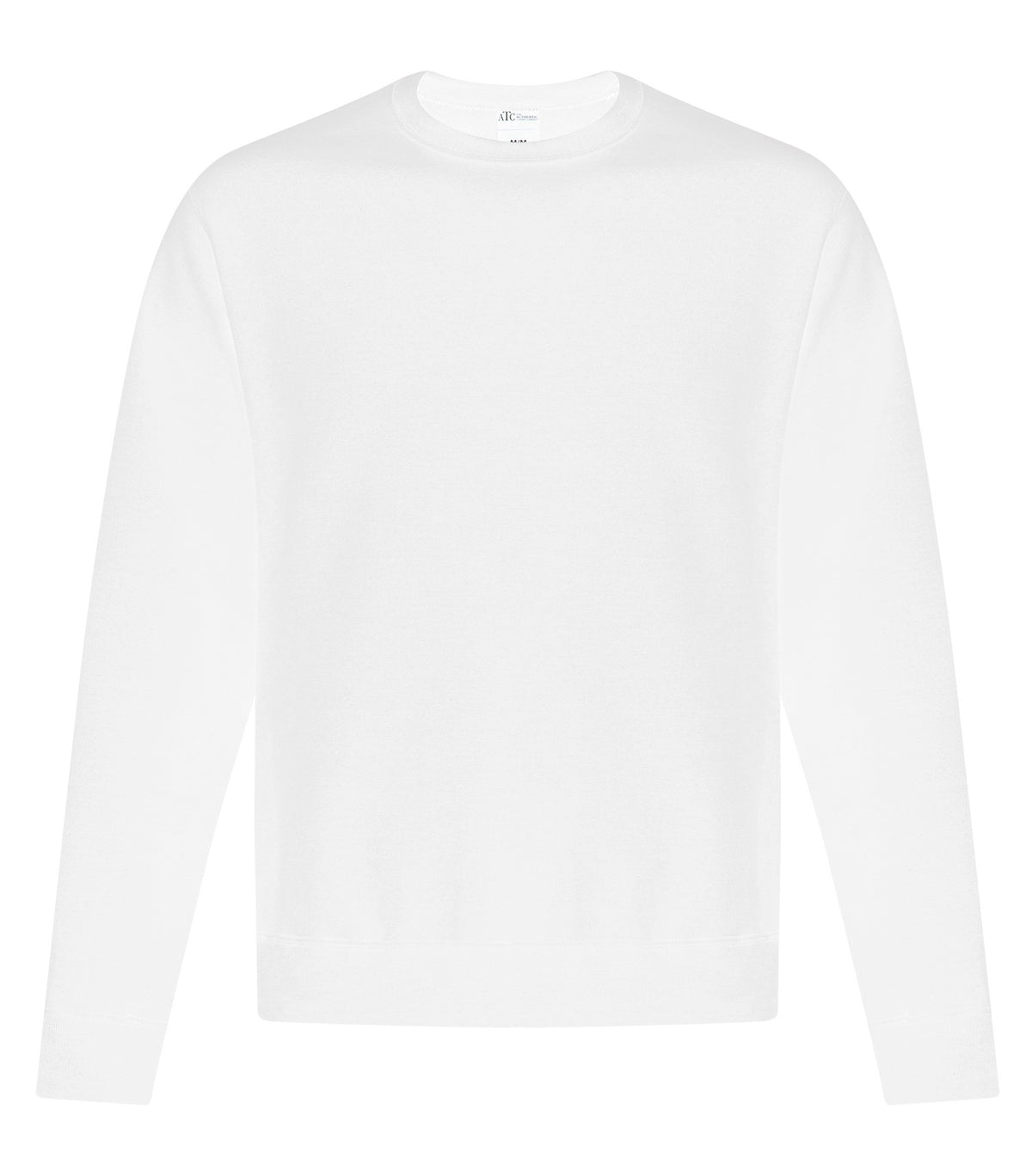ATC Everyday Collection ATCF2400, Everyday Fleece Crewneck Sweatshirt, White