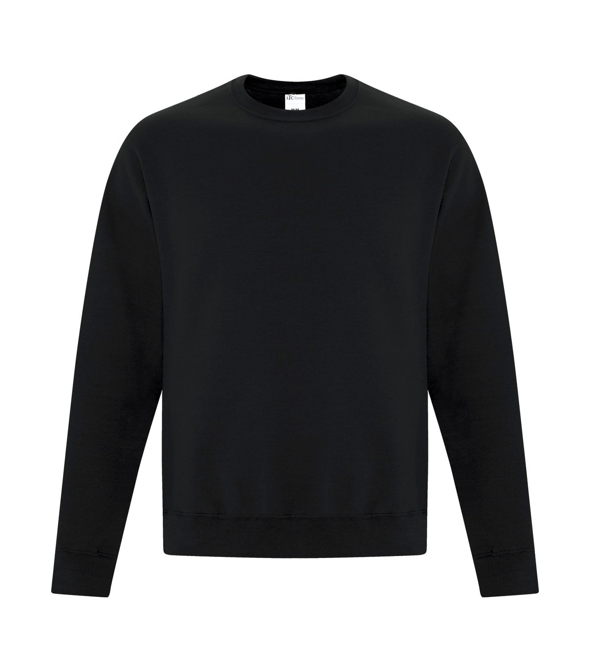 ATC Everyday Collection ATCF2400, Everyday Fleece Crewneck Sweatshirt, Black
