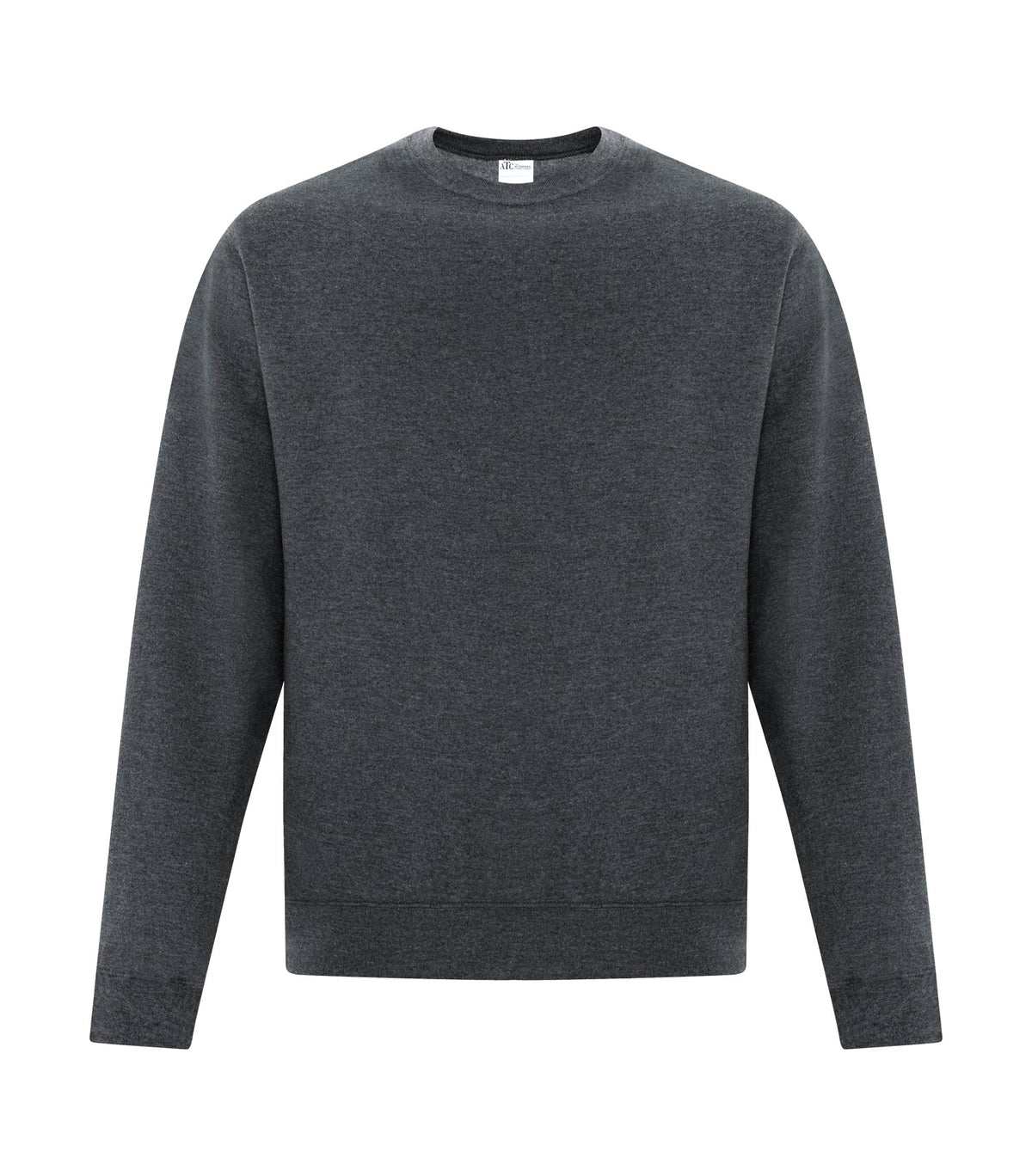 ATC Everyday Collection ATCF2400, Everyday Fleece Crewneck Sweatshirt, Dark Heather Grey