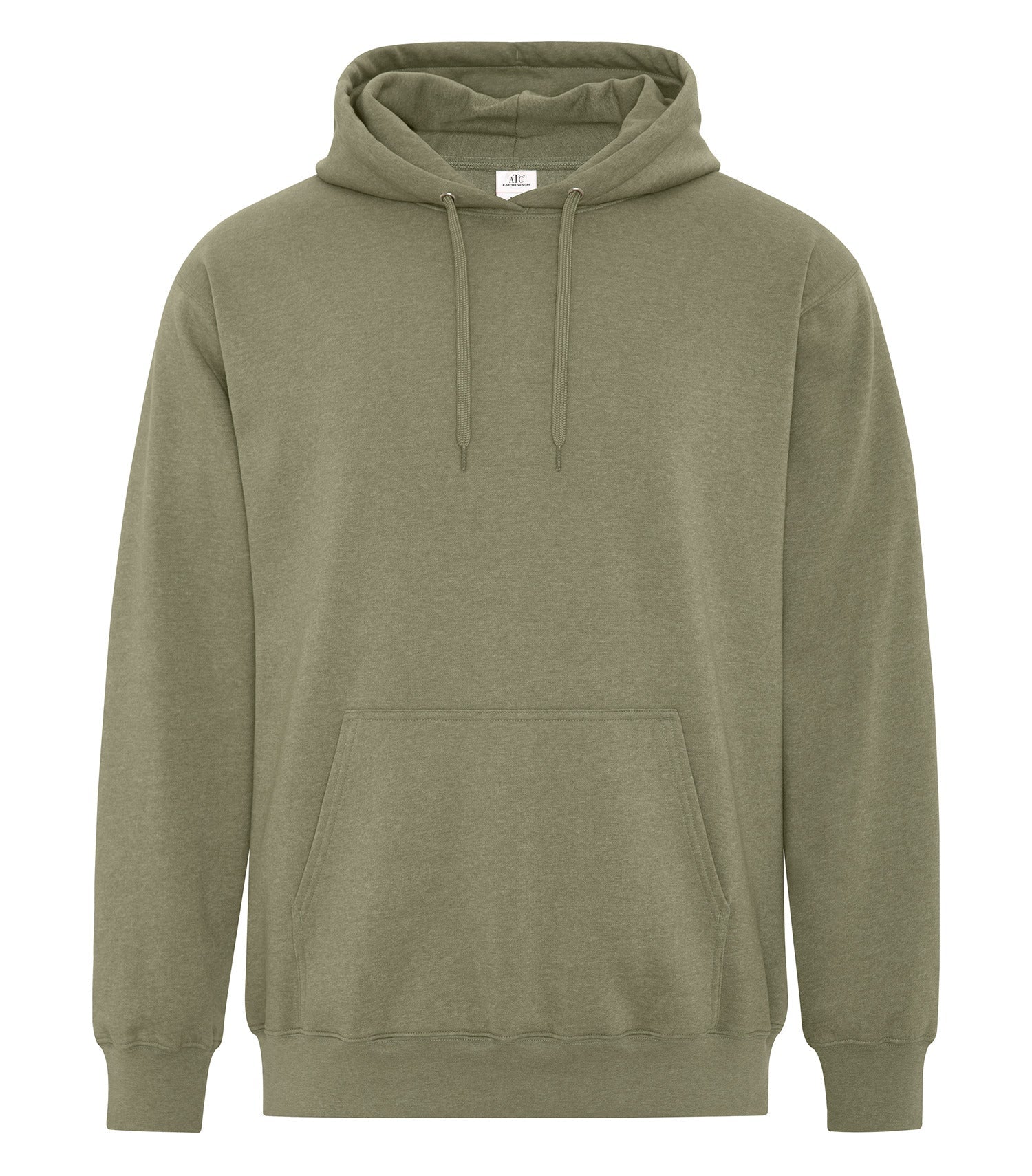 Premium ATC_EarthWash - ATC™ EARTH WASH® TOURBILLON FLEECE HOODIE. - ATCF6500 | Custom Embroidery Available - Fast Turnaround Earth Military ATC_EarthWash ATCF6500