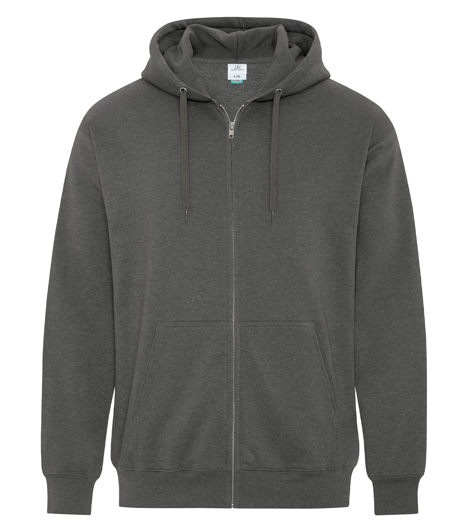 ATC_EarthWash - ATC™ EARTH WASH® TOURBILLON FLEECE FULL ZIP HOODIE. - ATCF6600 - Toronto Embroidery Earth Pewter atc_earthwash atcf6600 bulk orders custom decoration custom embroidery custom hoodies durable embroidered hoodies embroidery service fast turnaround long lasting premium quality professional embroidery professional grade pullover sweatshirts toronto embroidery