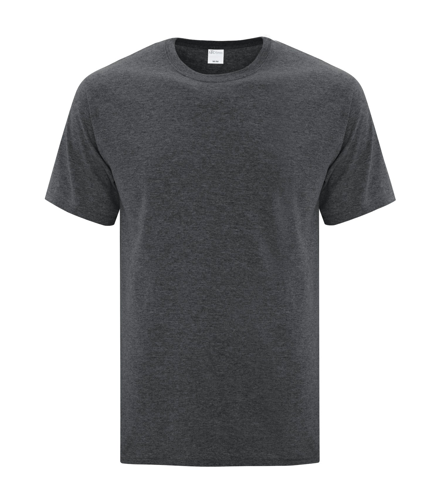 Everyday - ATC™ EVERYDAY SIDE SEAM TEE. - ATCS1000 Dark Grey Heather** ATCS1000 Everyday