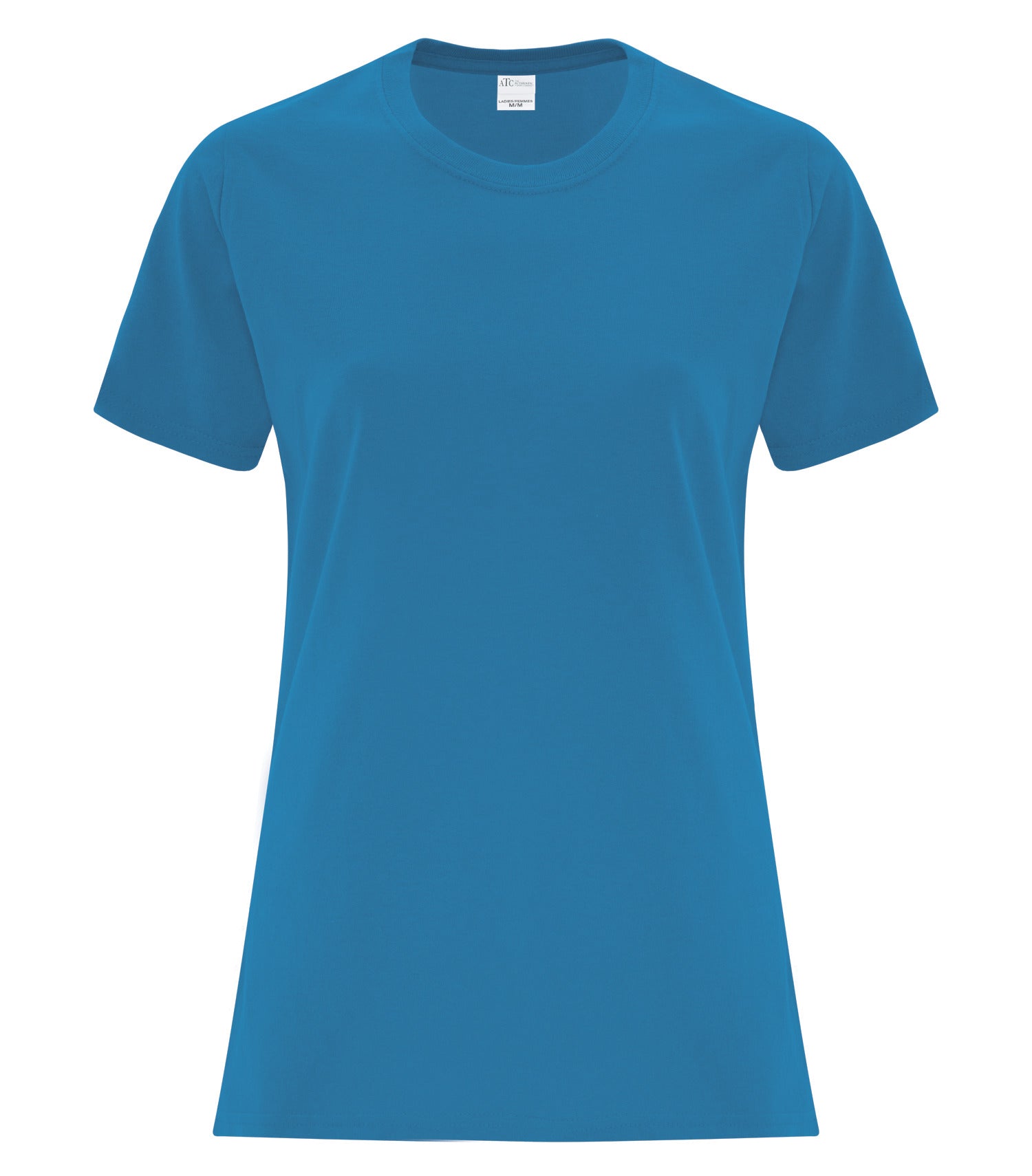 Everyday - ATC™ EVERYDAY SIDE SEAM LADIES' TEE. - ATCS1000L Sapphire ATCS1000L Everyday