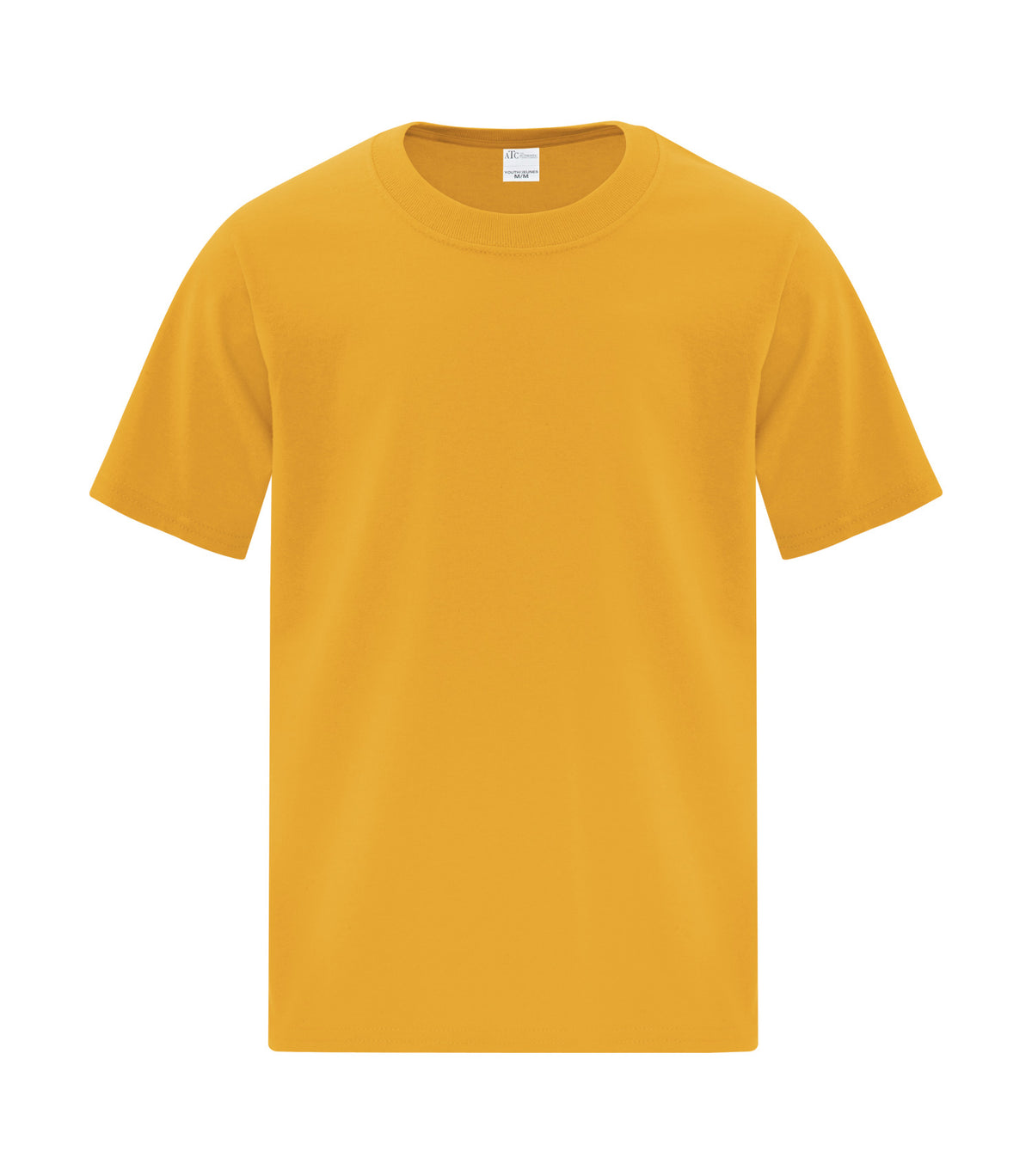 ATC Everyday Collection ATCS1000Y, Everyday Side Seam Youth Tee, Gold