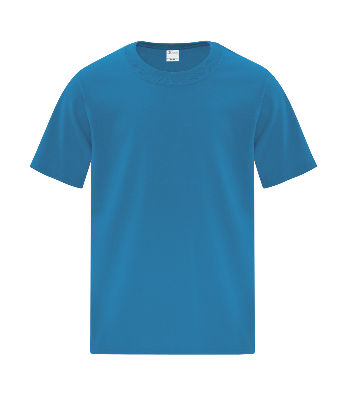 ATC Everyday Collection ATCS1000Y, Everyday Side Seam Youth Tee, Sapphire