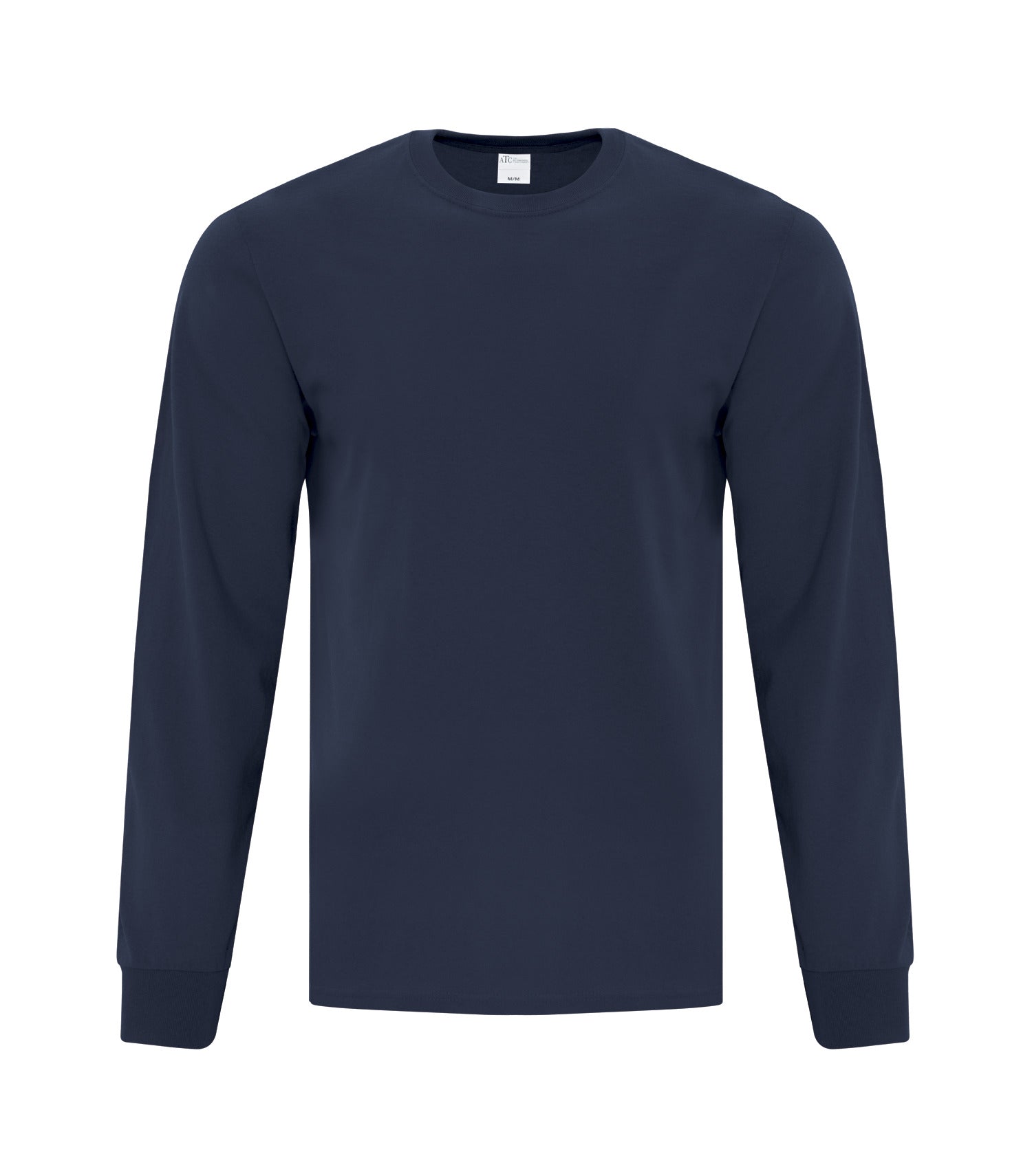 Everyday - ATC™ EVERYDAY SIDE SEAM LONG SLEEVE TEE. - ATCS1015 Navy ATCS1015 Everyday