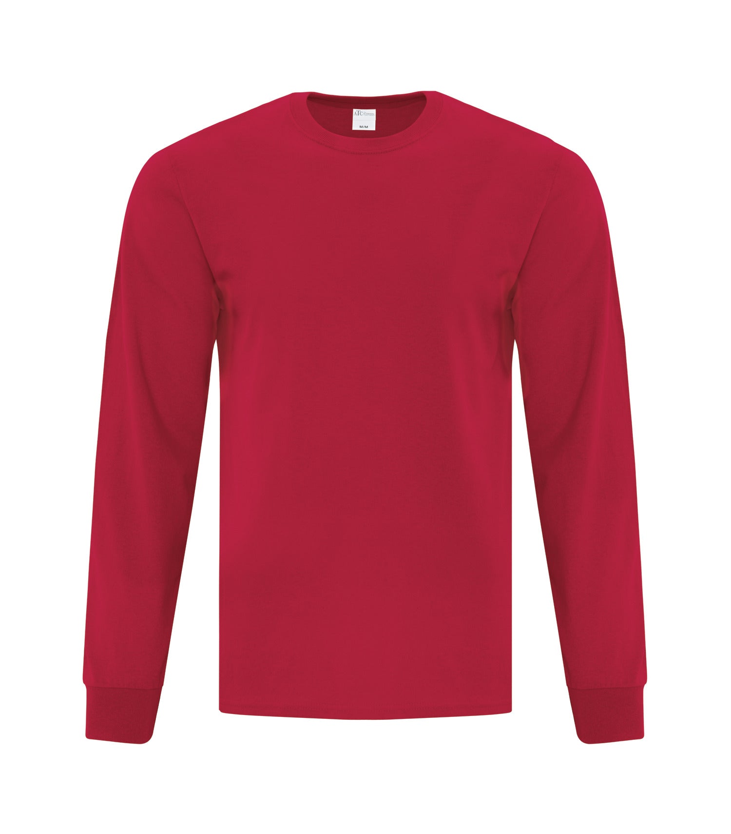Everyday - ATC™ EVERYDAY SIDE SEAM LONG SLEEVE TEE. - ATCS1015 Red ATCS1015 Everyday