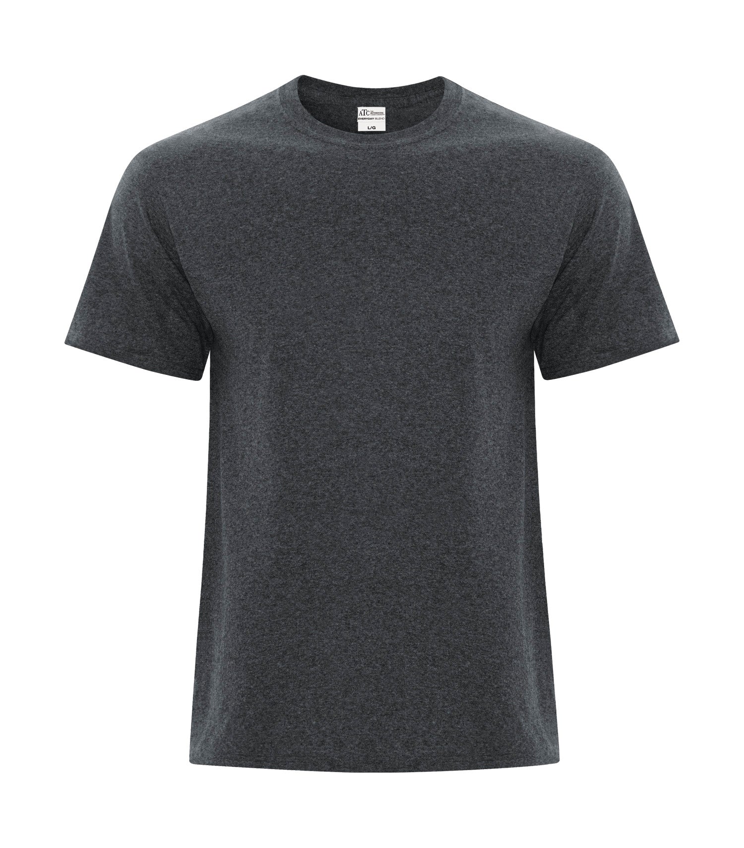 Everyday - ATC™ EVERYDAY BLEND SIDE SEAM TEE. - ATCS5050 Dark Grey Heather ATCS5050 Everyday