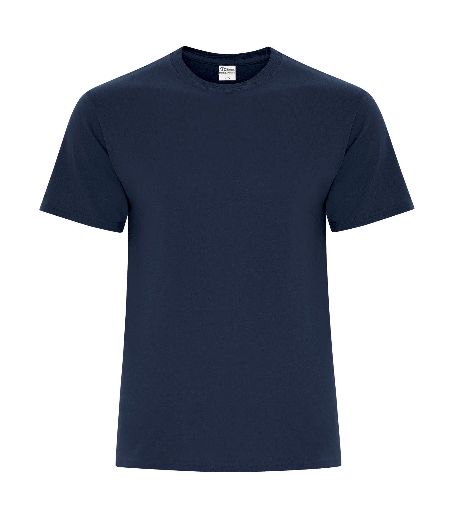 Everyday - ATC™ EVERYDAY BLEND SIDE SEAM TEE. - ATCS5050 Navy ATCS5050 Everyday