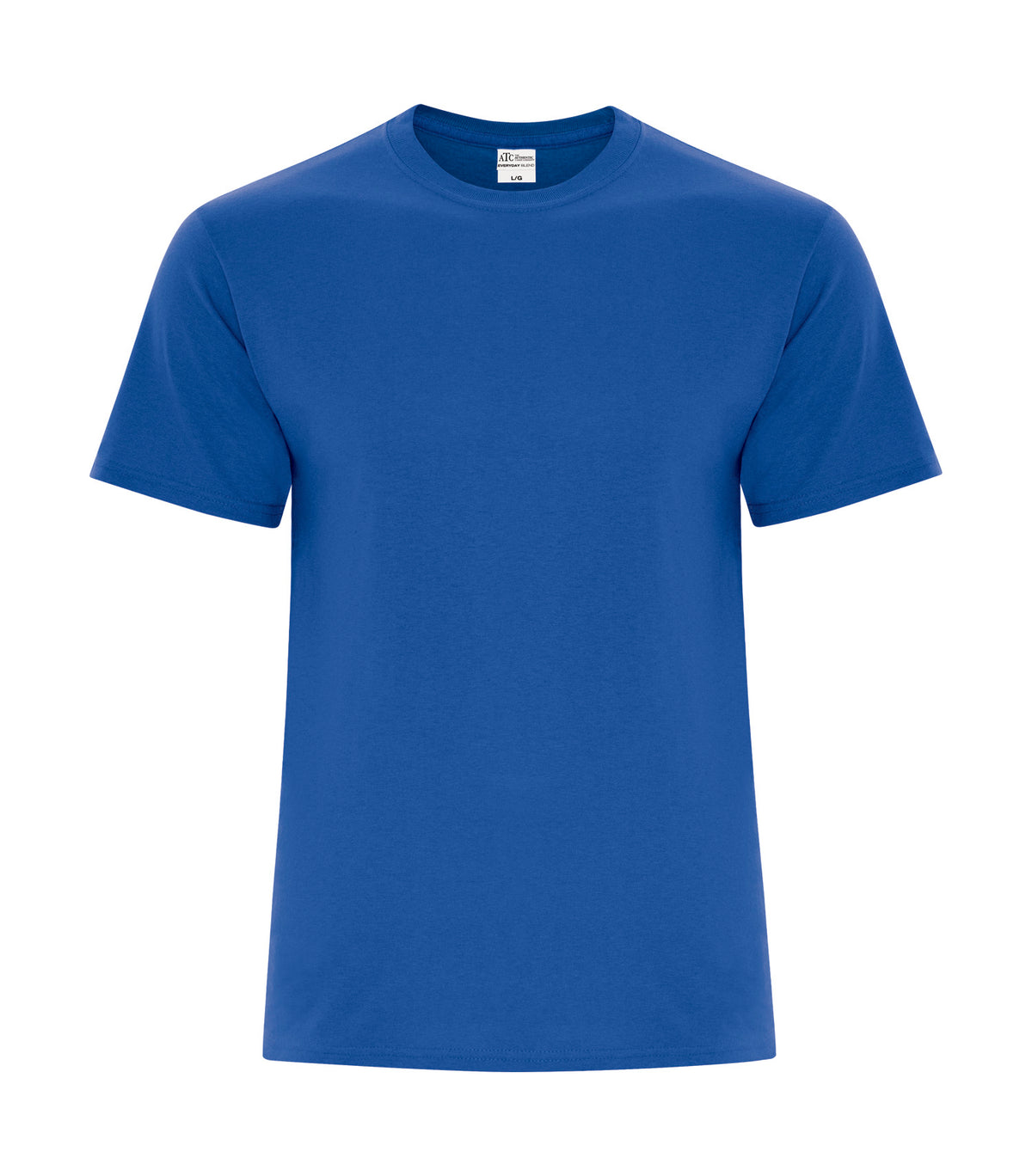 ATC Everyday Collection ATCS5050, Everyday Blend Side Seam Tee, Royal