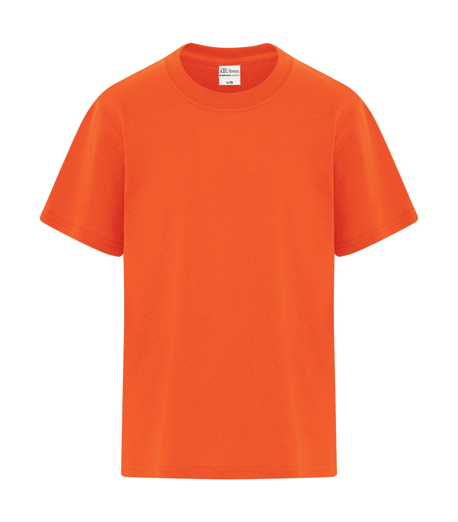 Everyday - ATC™ EVERYDAY BLEND SIDE SEAM YOUTH TEE. - ATCS5050Y Orange ATCS5050Y Everyday