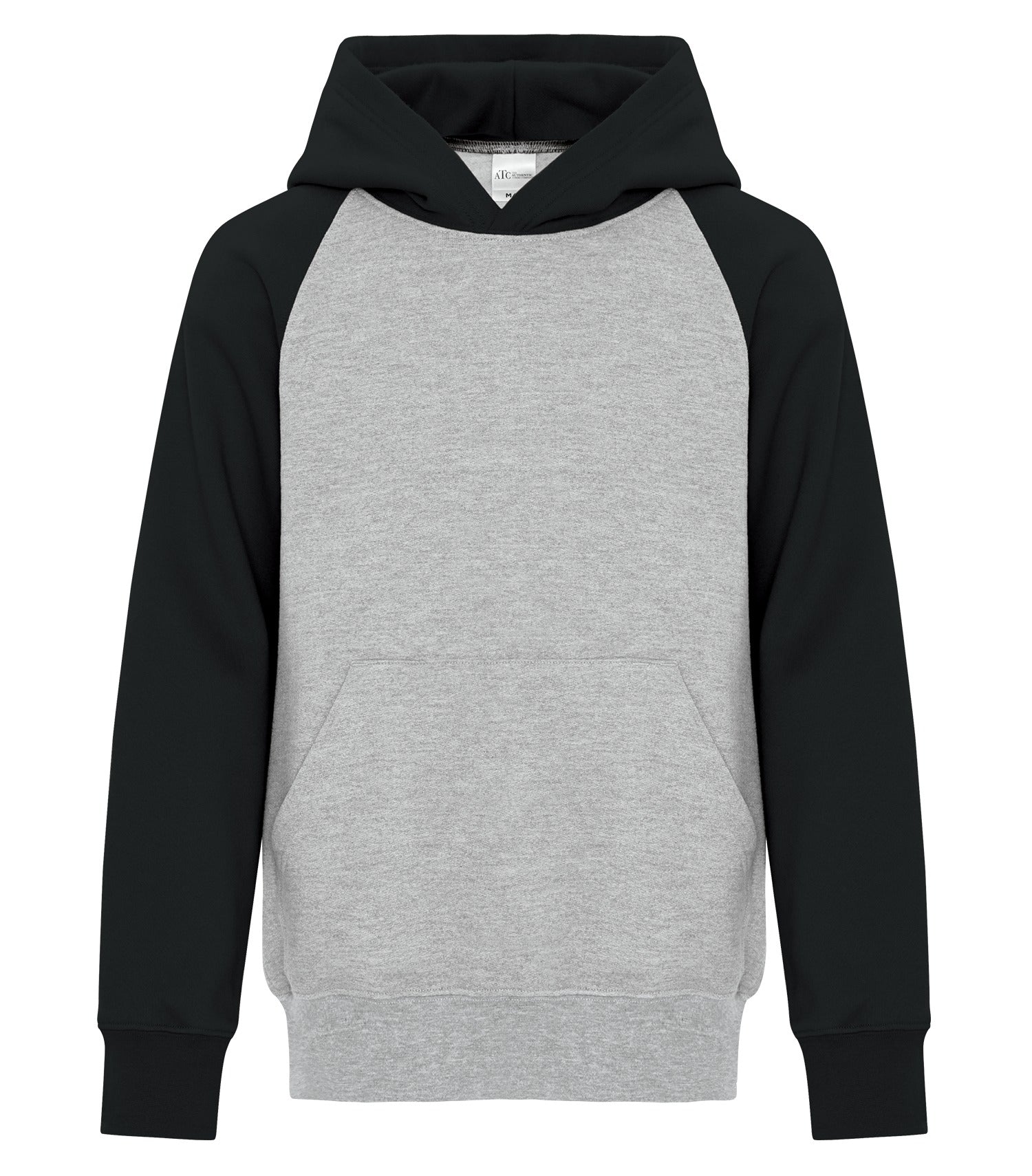 Everyday - ATC™ EVERYDAY FLEECE TWO TONE YOUTH HOODIE. - ATCY2550 Athletic Heather Black ATCY2550 Everyday