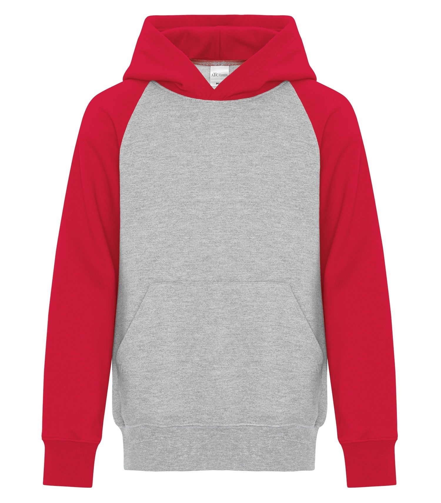 Everyday - ATC™ EVERYDAY FLEECE TWO TONE YOUTH HOODIE. - ATCY2550 Athletic Heather Red ATCY2550 Everyday
