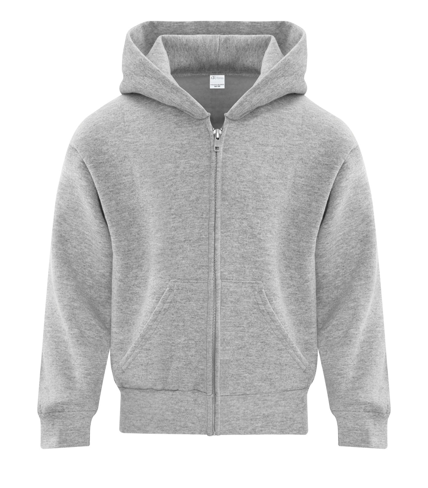 Everyday - ATC™ EVERYDAY FLEECE FULL ZIP YOUTH HOODIE. - ATCY2600 Athletic Heather ATCY2600 Everyday