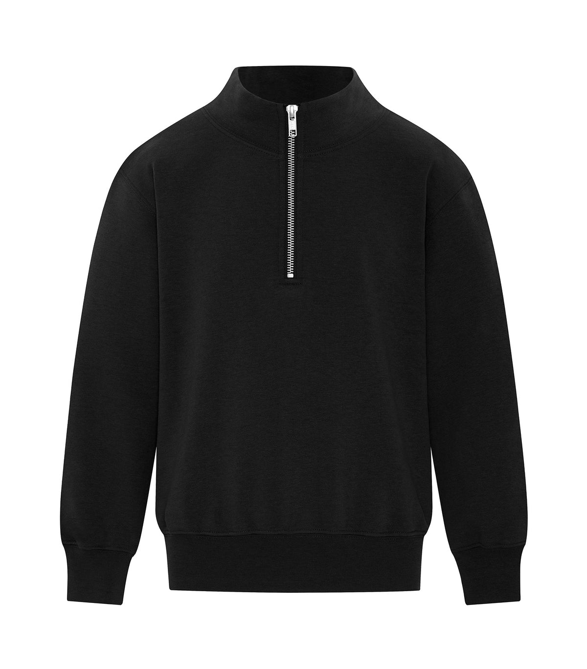 ATC Everyday Collection ATCY2700, Everyday Fleece 1/4 Zip Youth Sweatshirt, Black