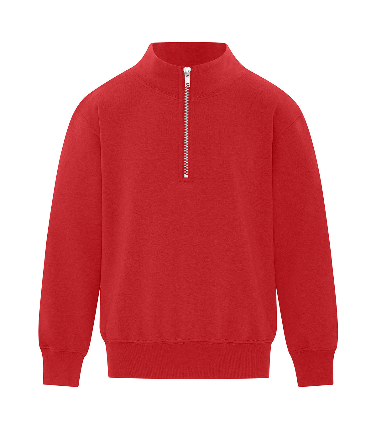 ATC Everyday Collection ATCY2700, Everyday Fleece 1/4 Zip Youth Sweatshirt, Team Red