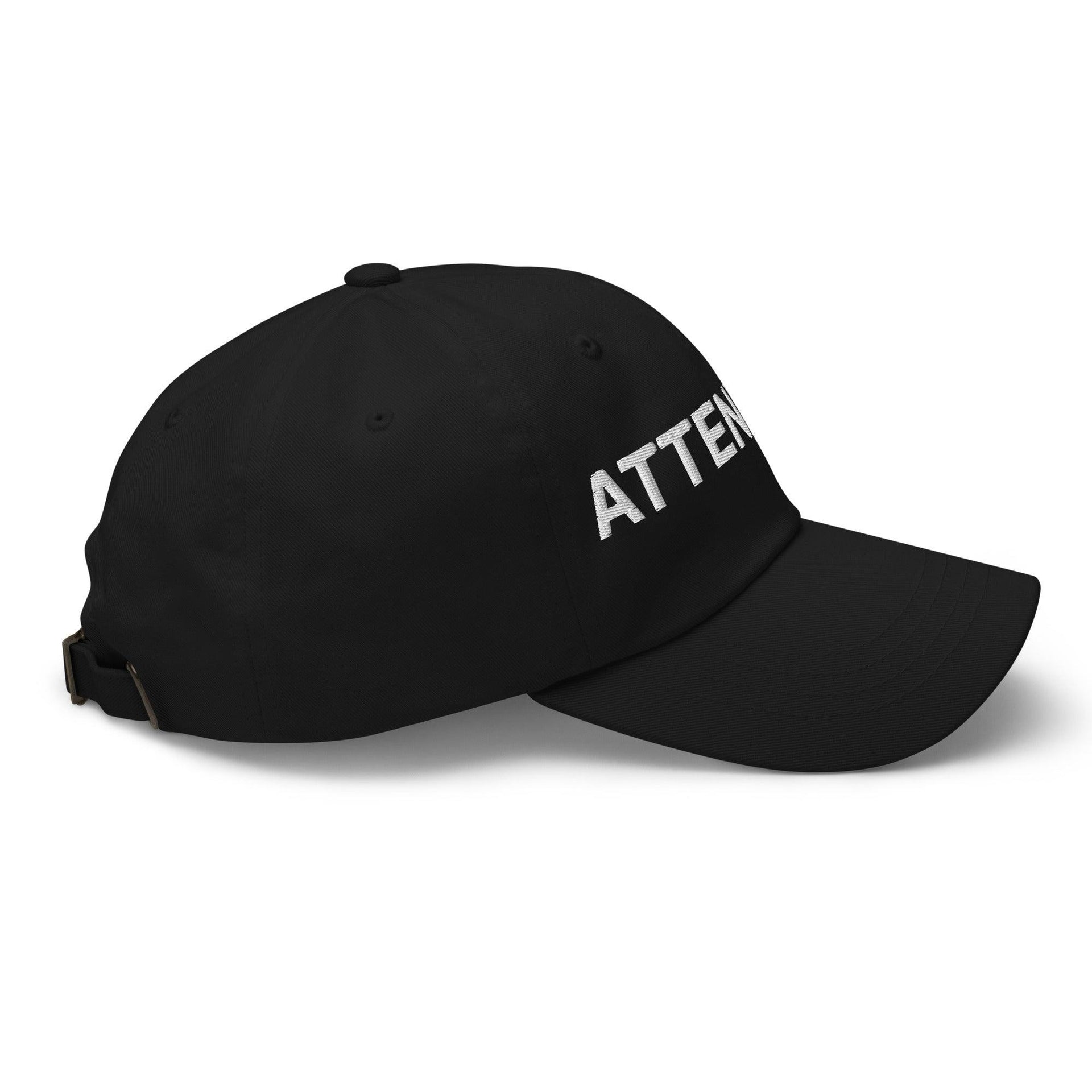 Premium Attendant Uniform Work Embroidered Dad Hat | Custom Embroidery Available - Fast Turnaround Capital Crowns Dad Hats Work
