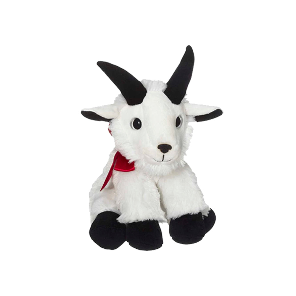 Big Eye Mountain Goat Mini Plush white