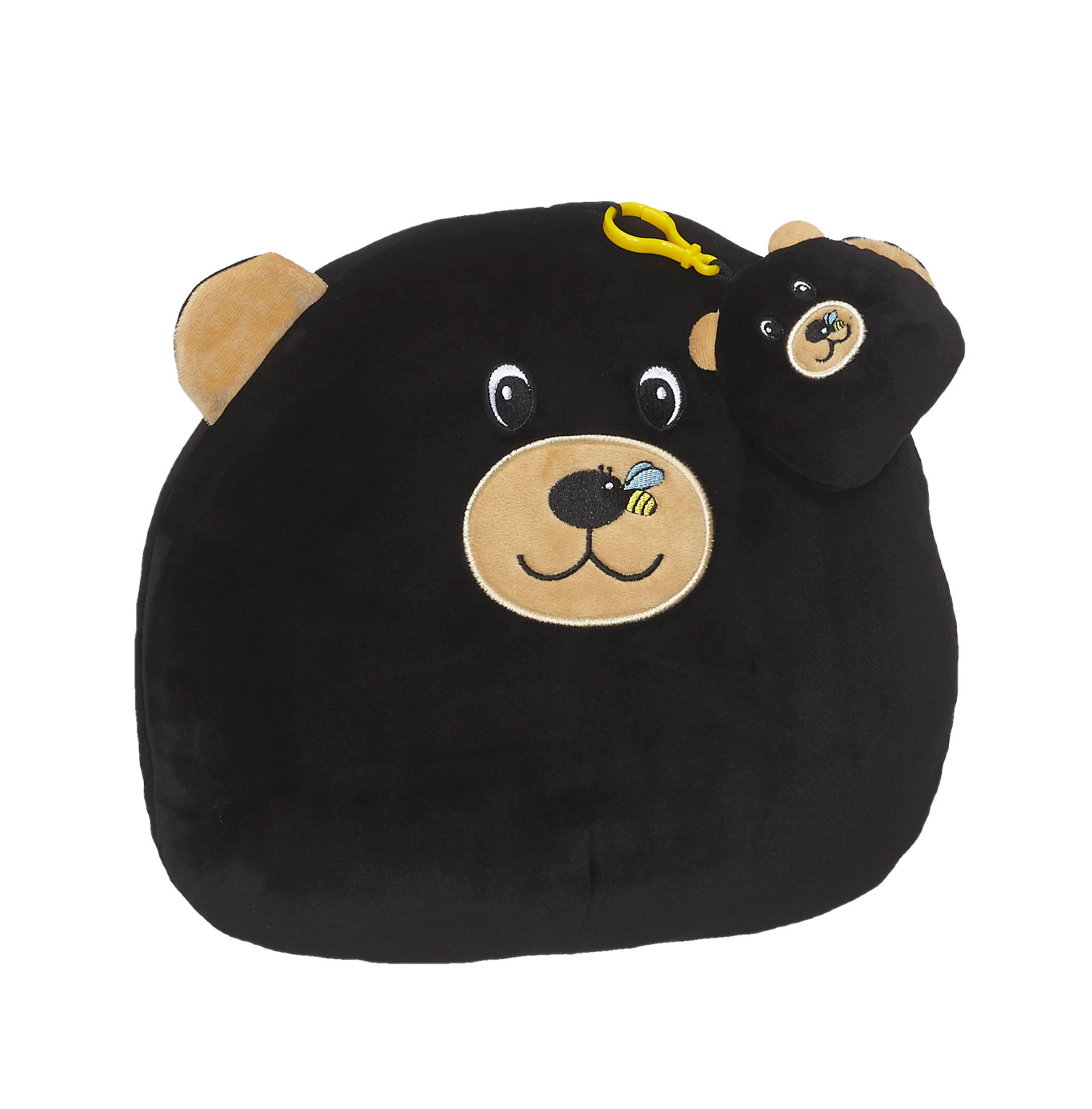 Black Bear Squishy Zippy Black Bear Mini Plush Toys