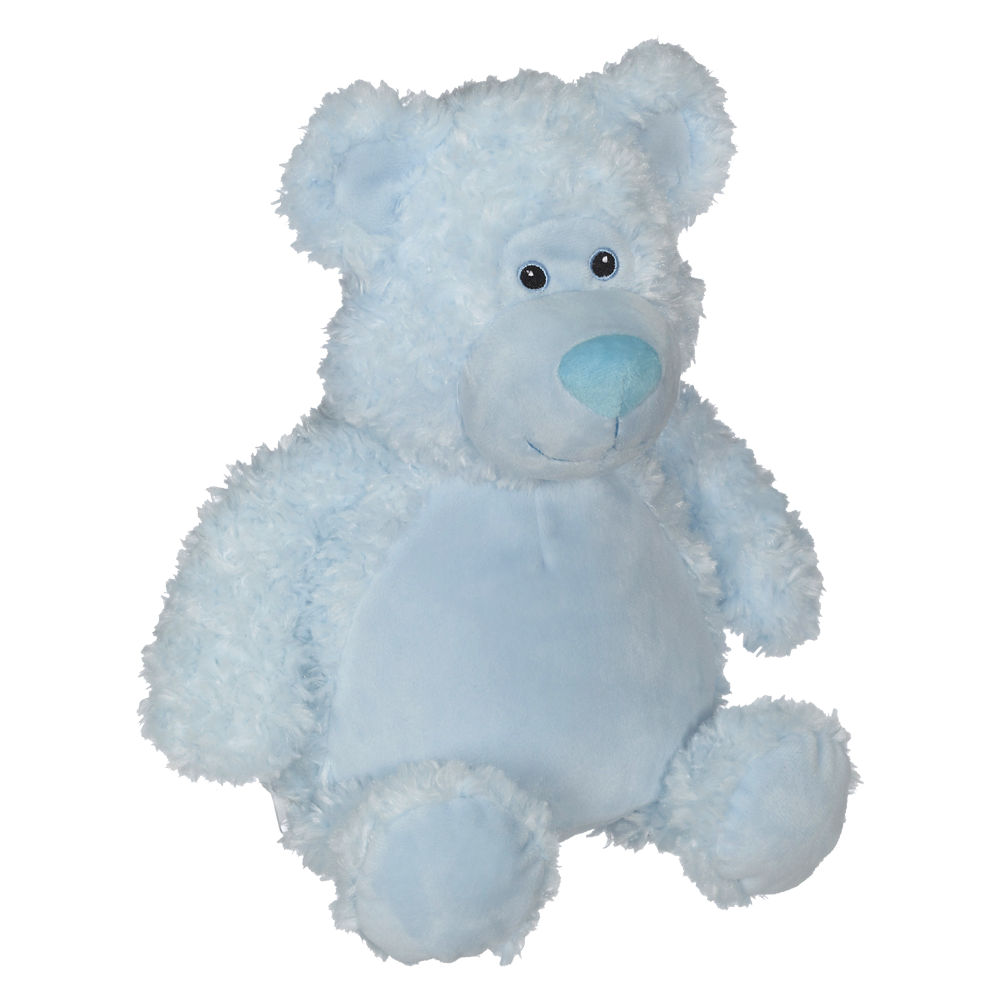 Bobby Buddy Bear - Blue - Toronto Embroidery bear blue bulk orders custom decoration custom embroidery durable embroidable embroidery service fast turnaround long lasting premium quality professional embroidery professional grade teddy bear toronto embroidery