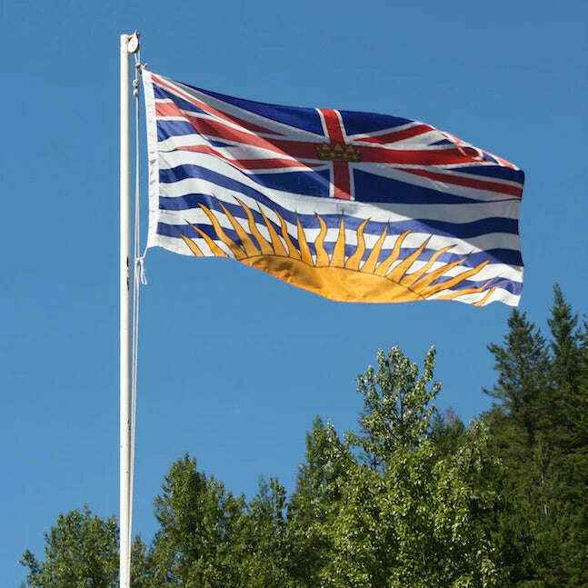 British Columbia Flag β Available in Multiple Sizes for Every Display πποΈ BC Flag British Columbia Flag Canadian Flag Home Decor Flag Outdoor Flag Provincial Flag