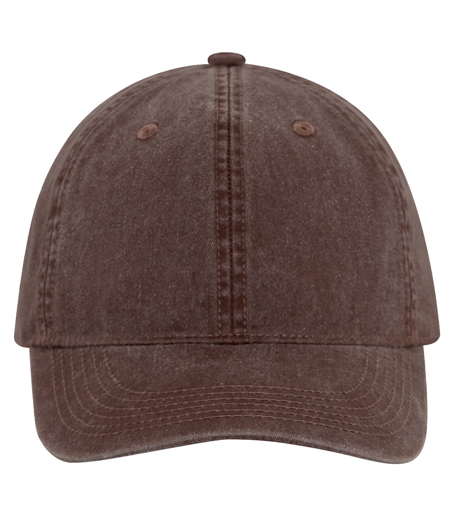 ATC - ATC™ PIGMENT DYED CAP. - C1321 Dark Brown OSFA ATC C1321
