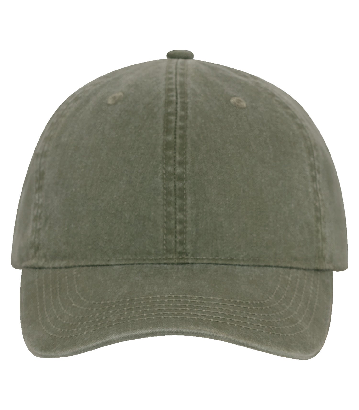ATC - ATC™ PIGMENT DYED CAP. - C1321 Military Green OSFA ATC C1321