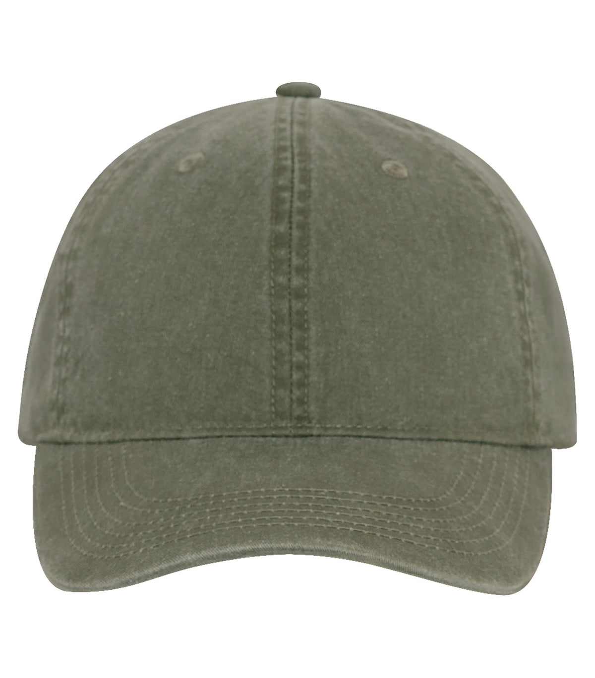 ATC C1321, Pigment Dyed Cap, Military Green