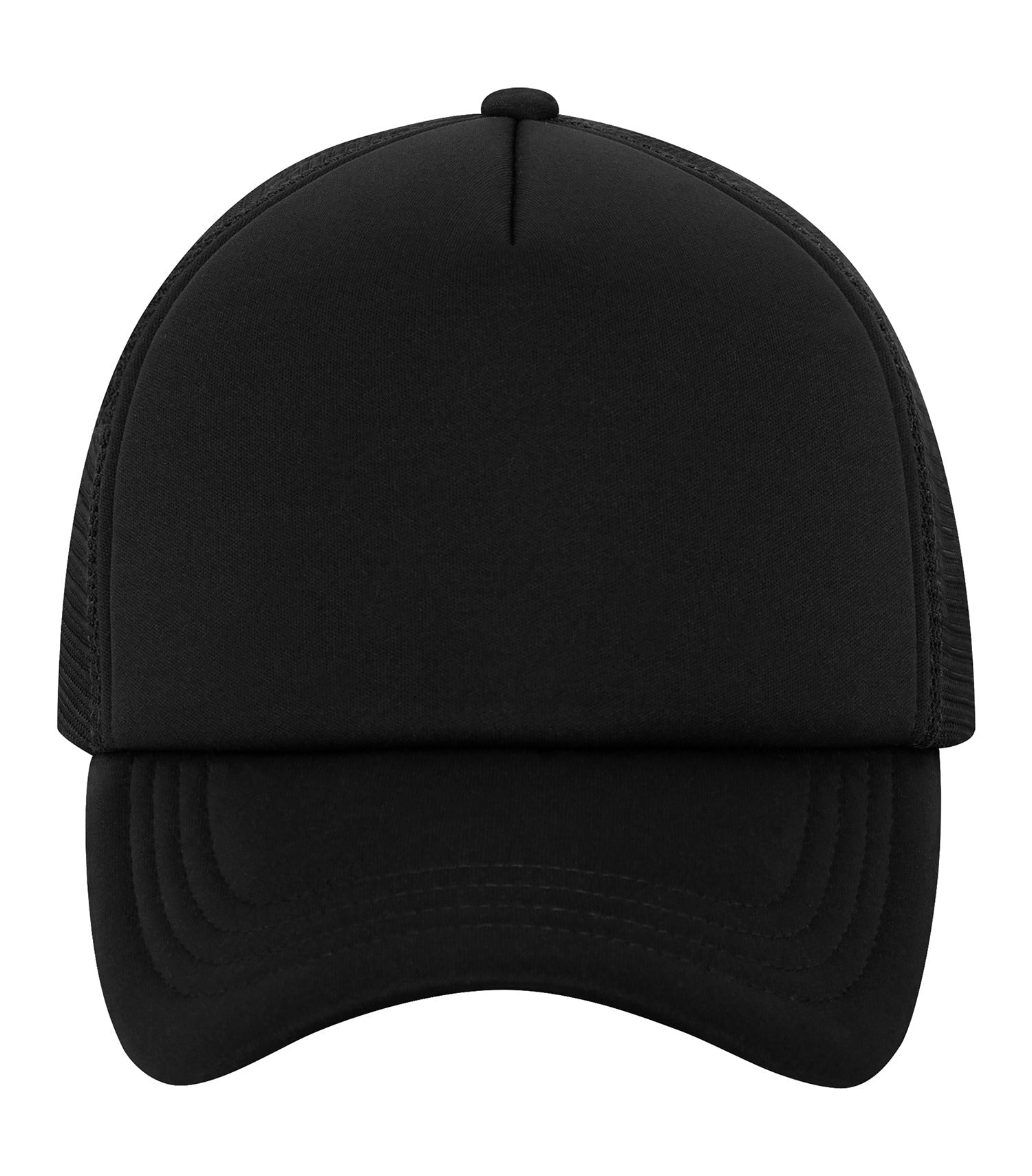 ATC - ATC™ 5-PANEL FOAM TRUCKER CAP. - C1327 Black Black OSFA ATC C1327