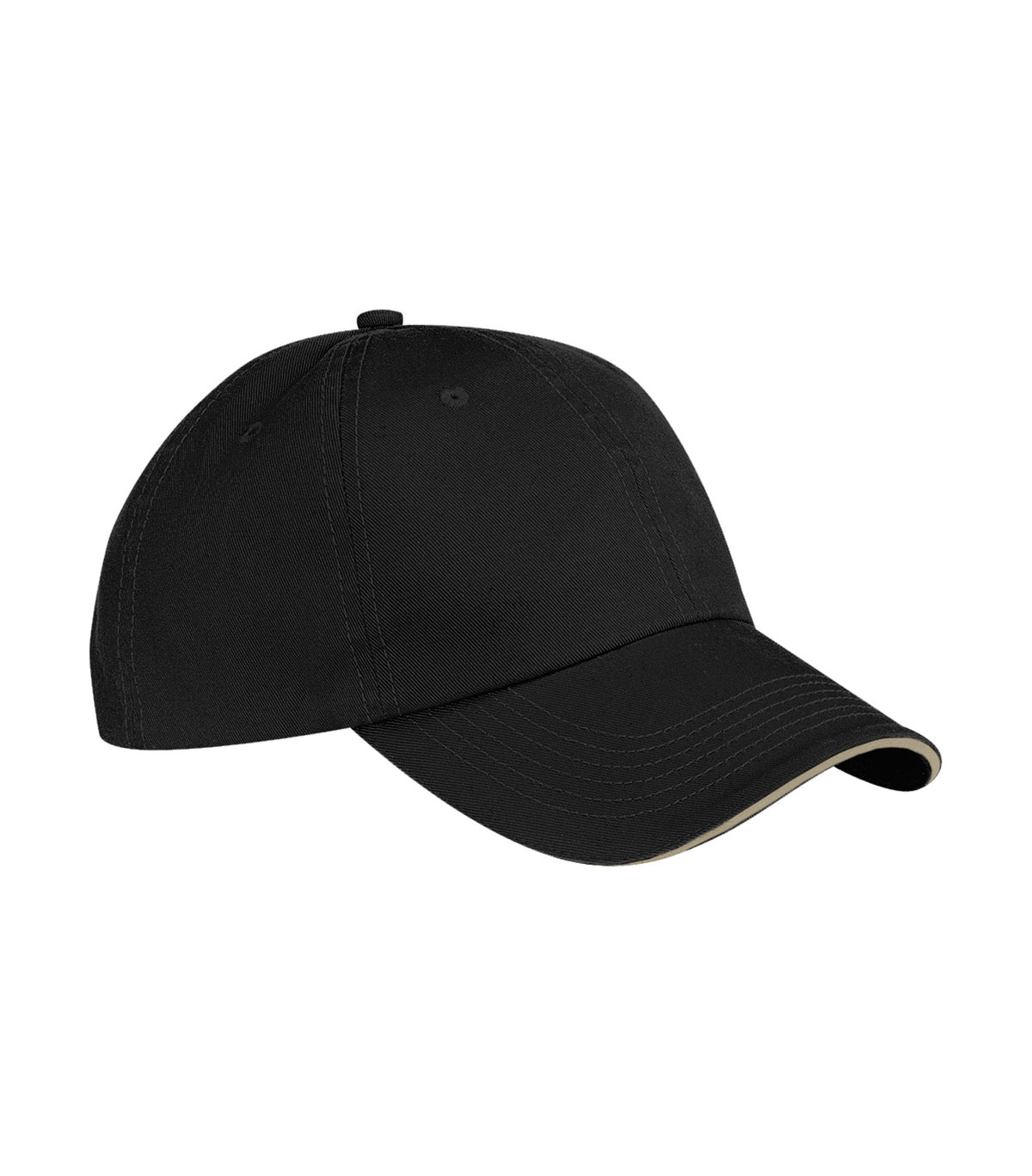ATC C140, Sandwich Bill Cap, Black/Khaki