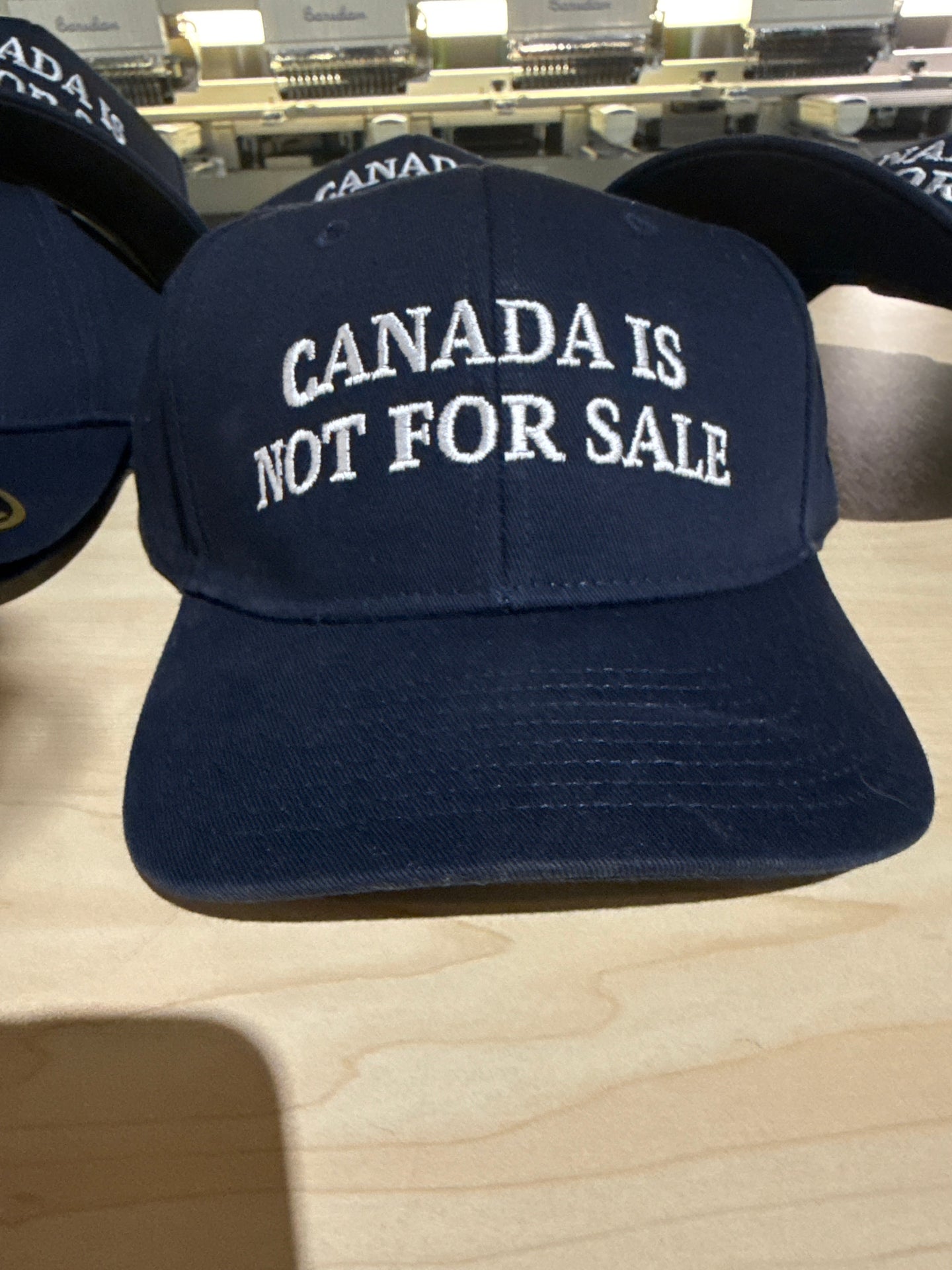 Canada is Not For Sale Hat - Stand Out with a Statement of Pride Canada is Not For Sale Hat Canada Pride Hat Statement Hat