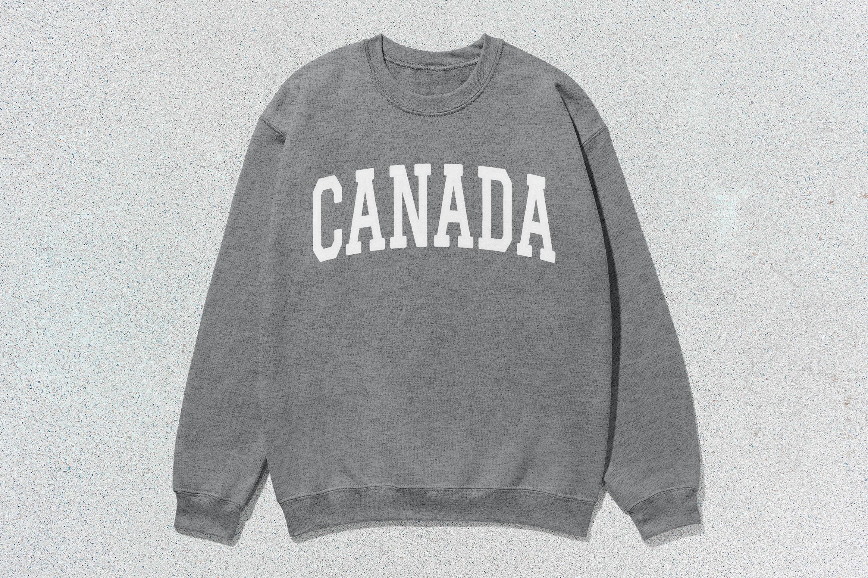 Canada - Unisex Heavyweight Crewneck Sweatshirt athletic heather Canada Cities crewnecks hoodies sweaters