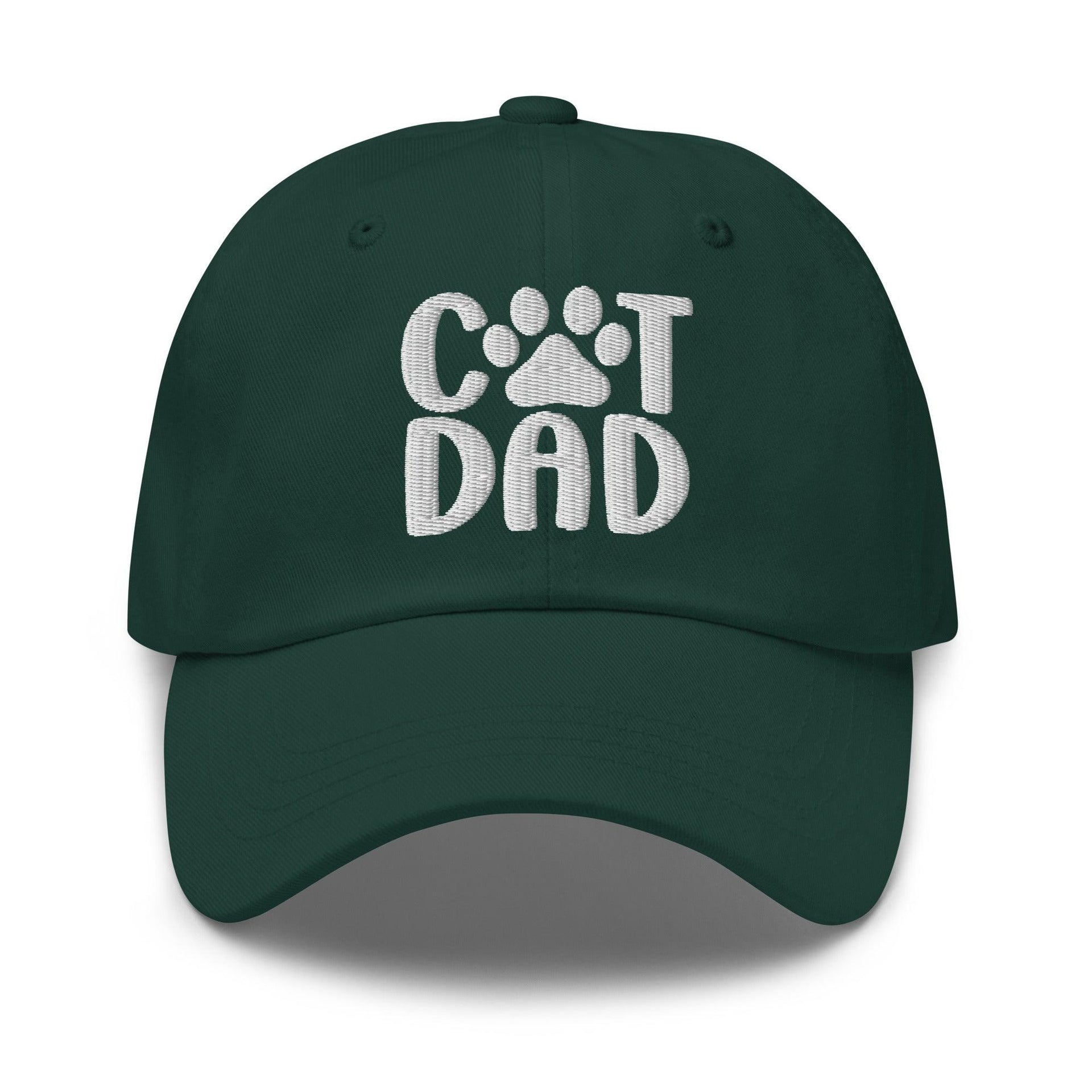 Cat Dad Embroidered Dad Hat Spruce Capital Crowns Dad Hats Funny