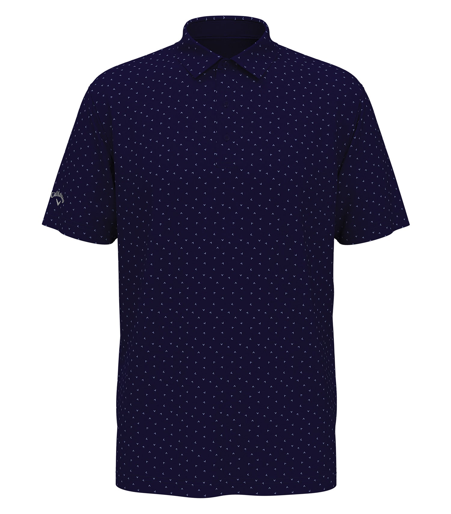 Callaway - CALLAWAY MICRO CHEV PRINT POLO. - CGM791 Callaway CGM791