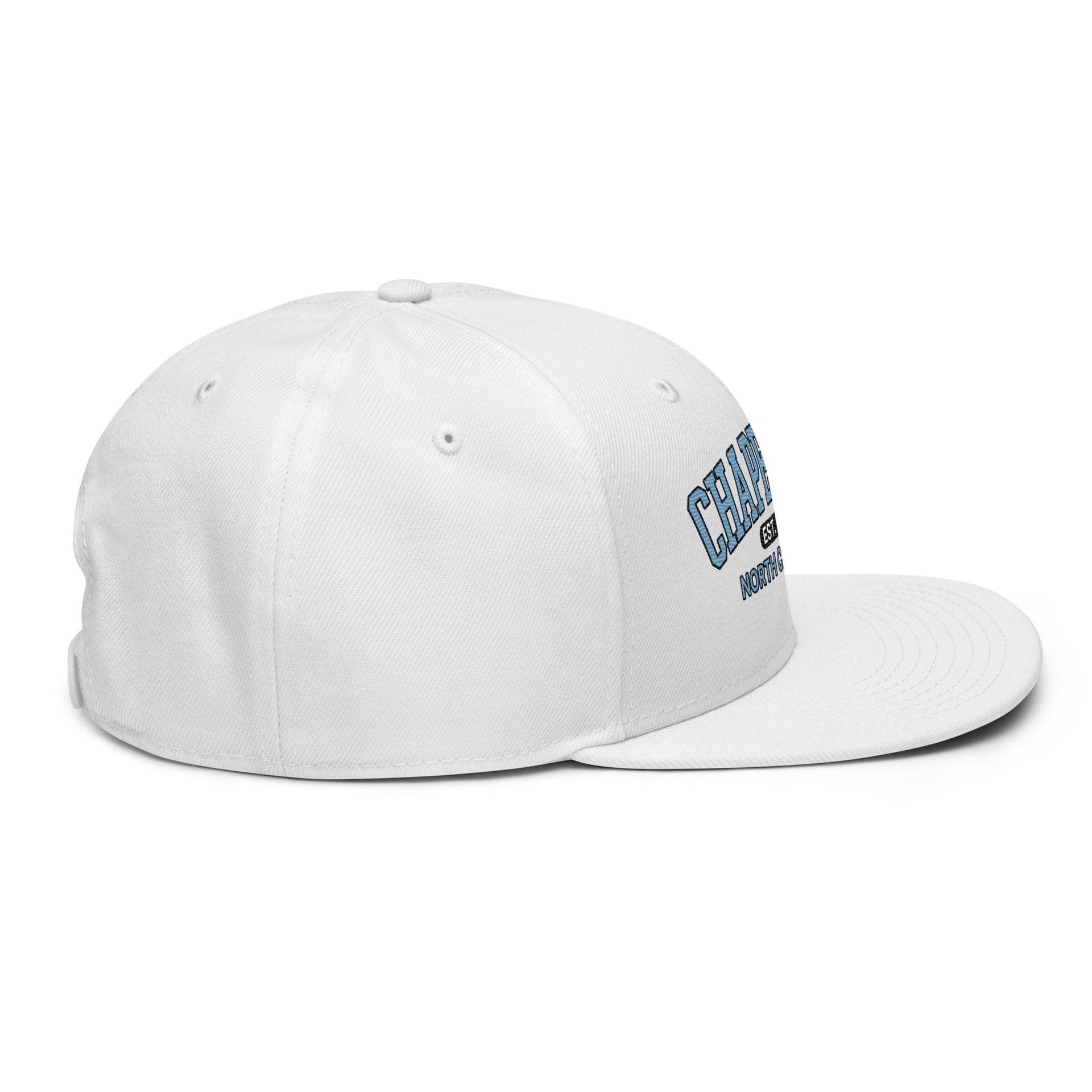 Chapel Bill Belichick Coach UNC Flat Bill Brim Snapback Hat Capital Crowns College Snapback Hats