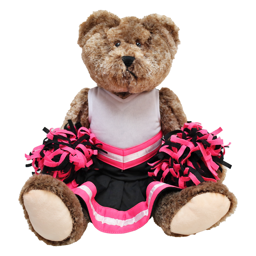 Cheerleader Outfit cheerleader embroidable Whatzupwiththat! Bearwear