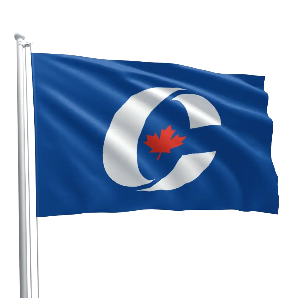 Conservative Party of Canada Flag Flags made in canada south america TSP Flags