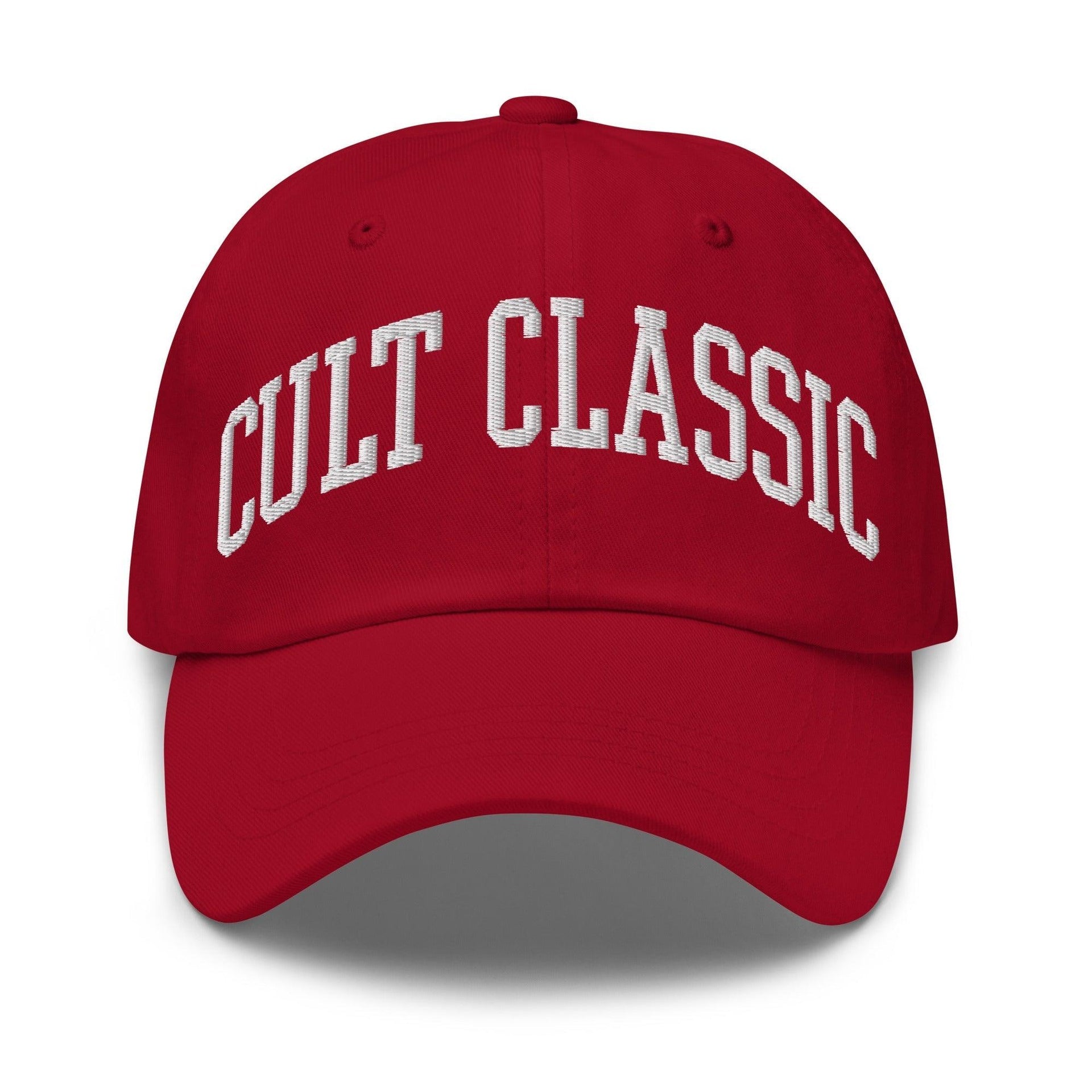 Cult Classic Embroidered Dad Hat Cranberry Capital Crowns Dad Hats Funny