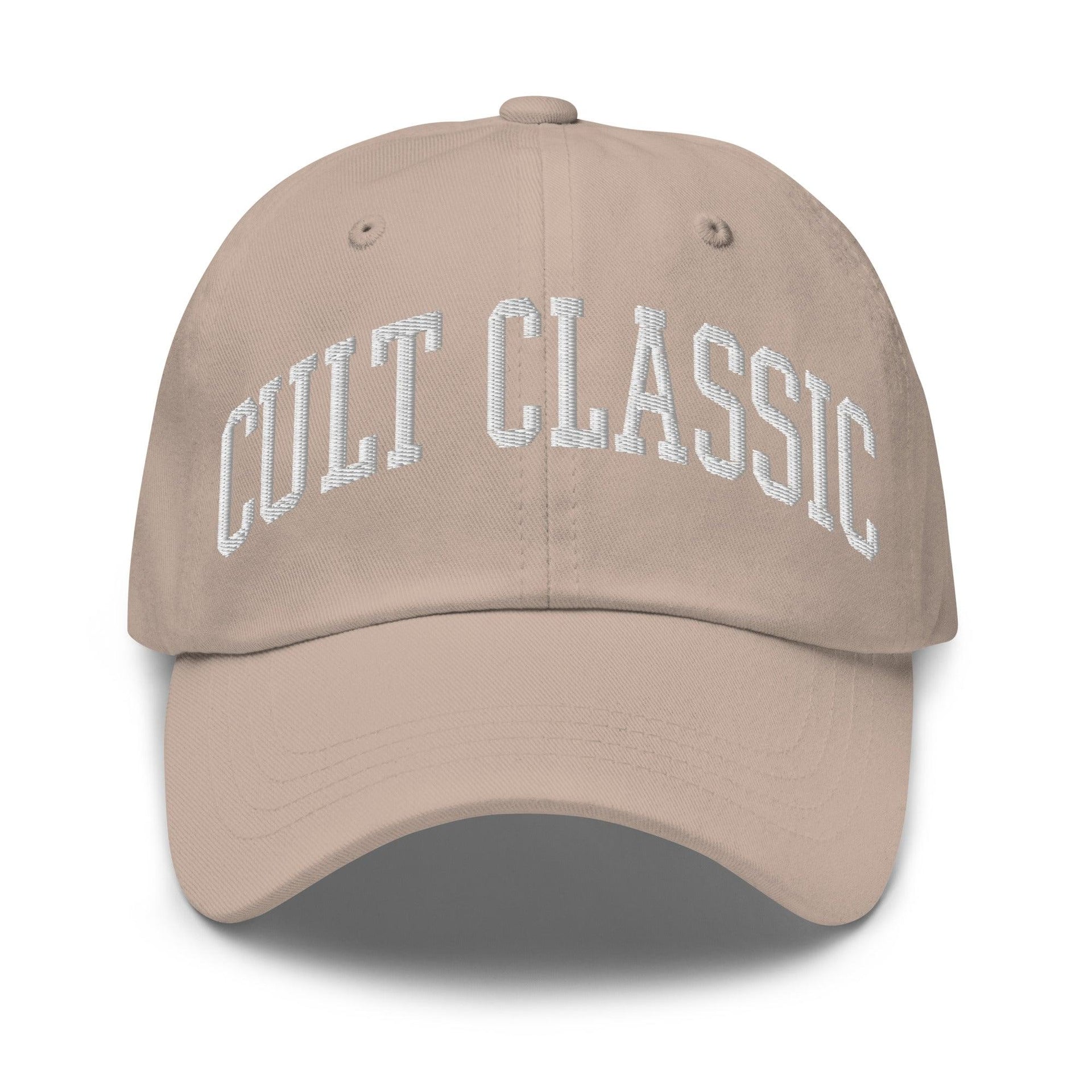 Cult Classic Embroidered Dad Hat Stone Capital Crowns Dad Hats Funny