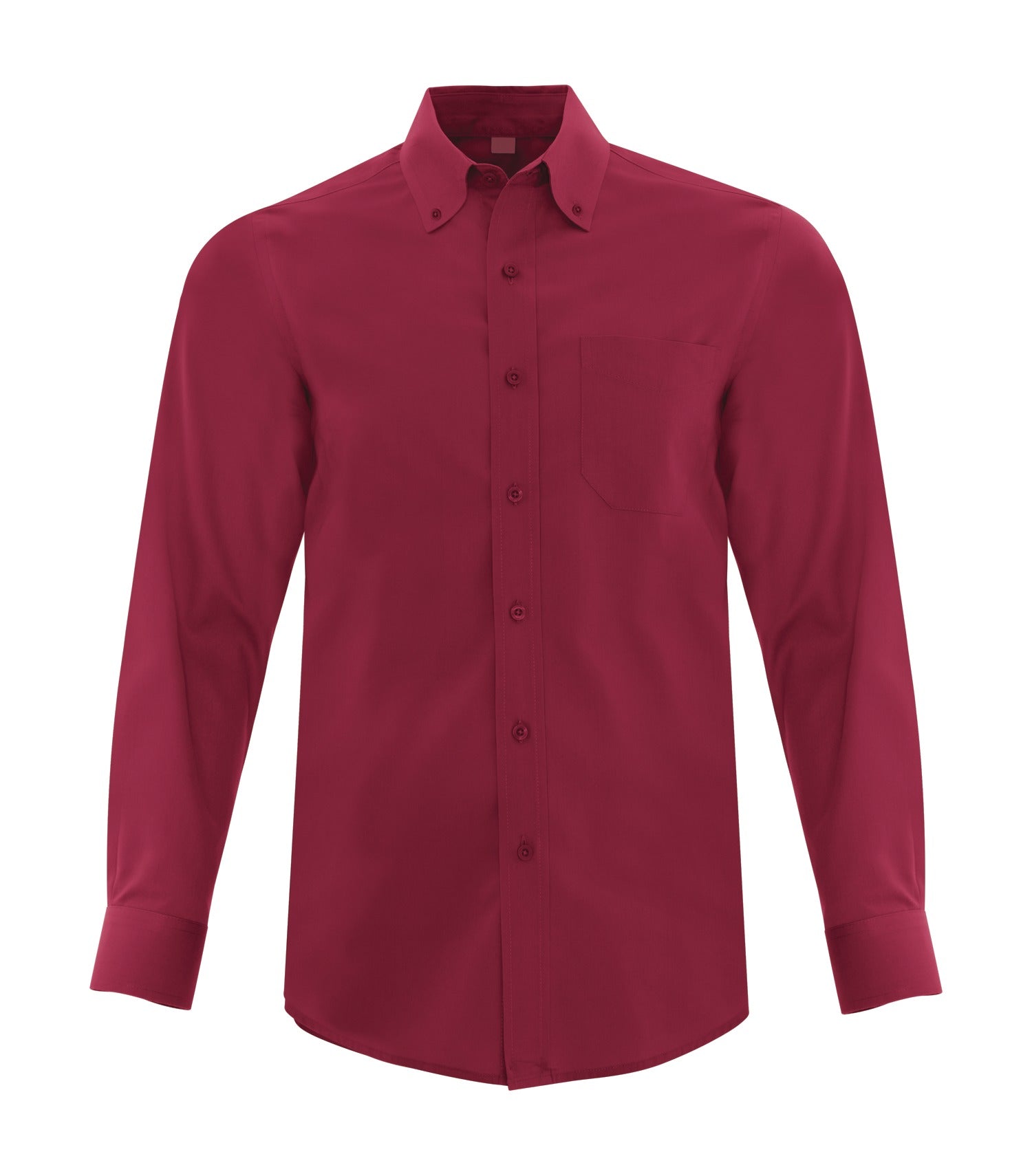 CoalHarbour - COAL HARBOUR® EVERYDAY LONG SLEEVE WOVEN SHIRT. - D6013 Rich Red CoalHarbour D6013