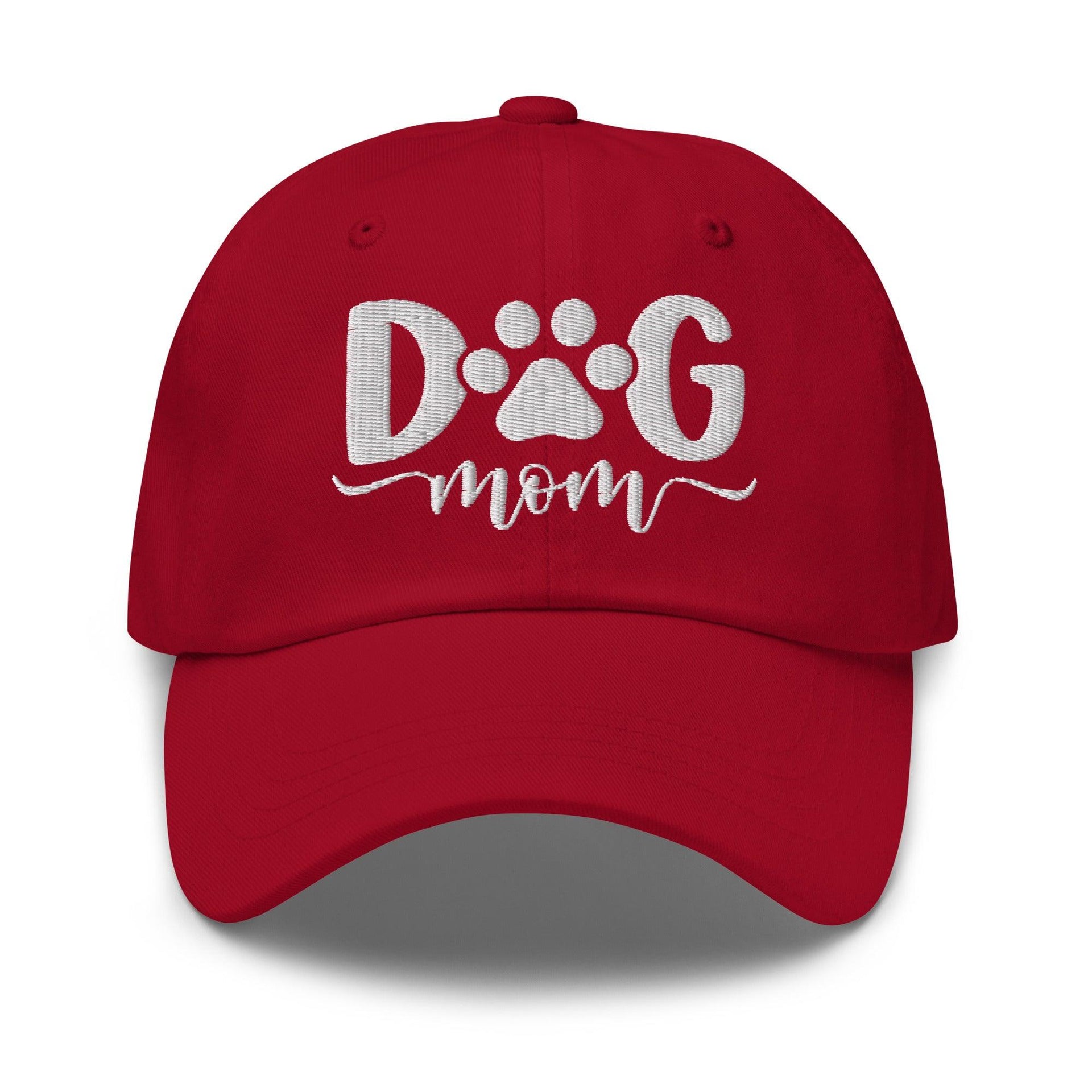 Dog Mom Embroidered Dad Hat Cranberry Capital Crowns Dad Hats Funny