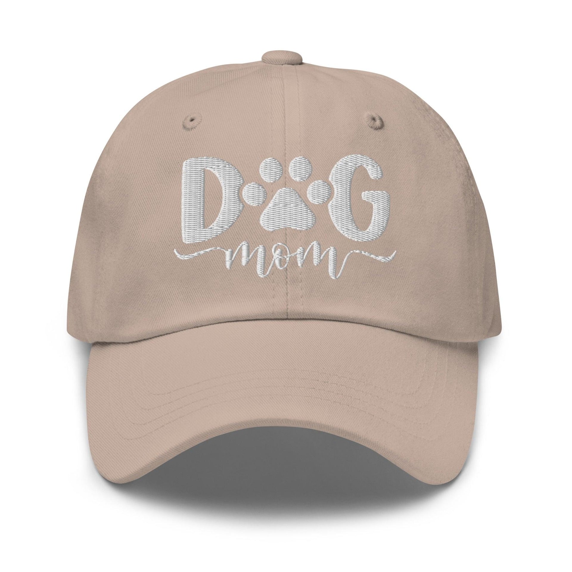 Dog Mom Embroidered Dad Hat Stone Capital Crowns Dad Hats Funny
