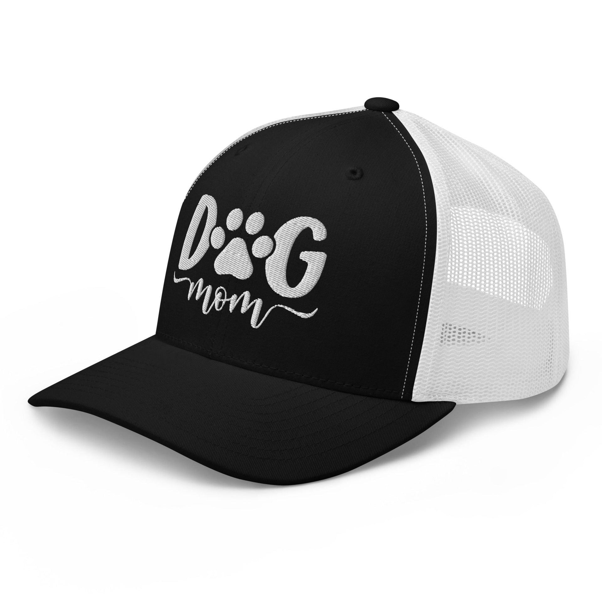 Dog Mom Embroidered Mesh Trucker Hat Capital Crowns Funny Trucker Hats