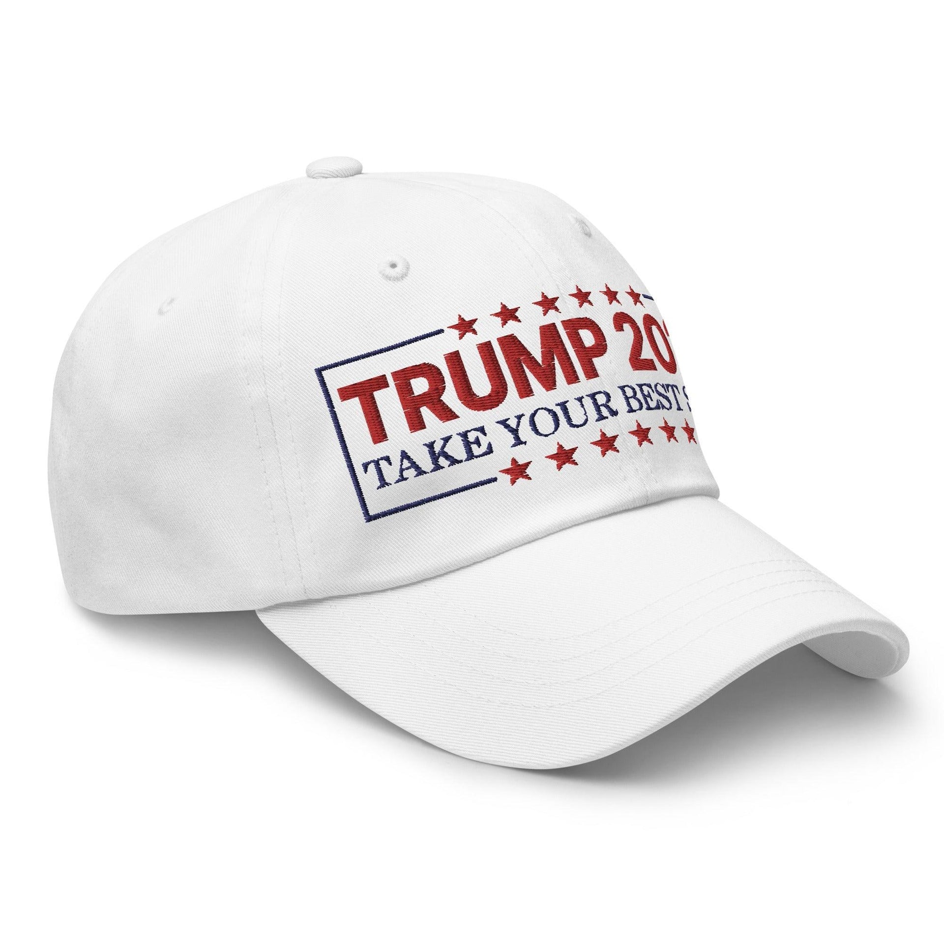 Donald Trump 2024 Take Your Best Shot Dad Hat Capital Crowns Conservative Dad Hats LADs
