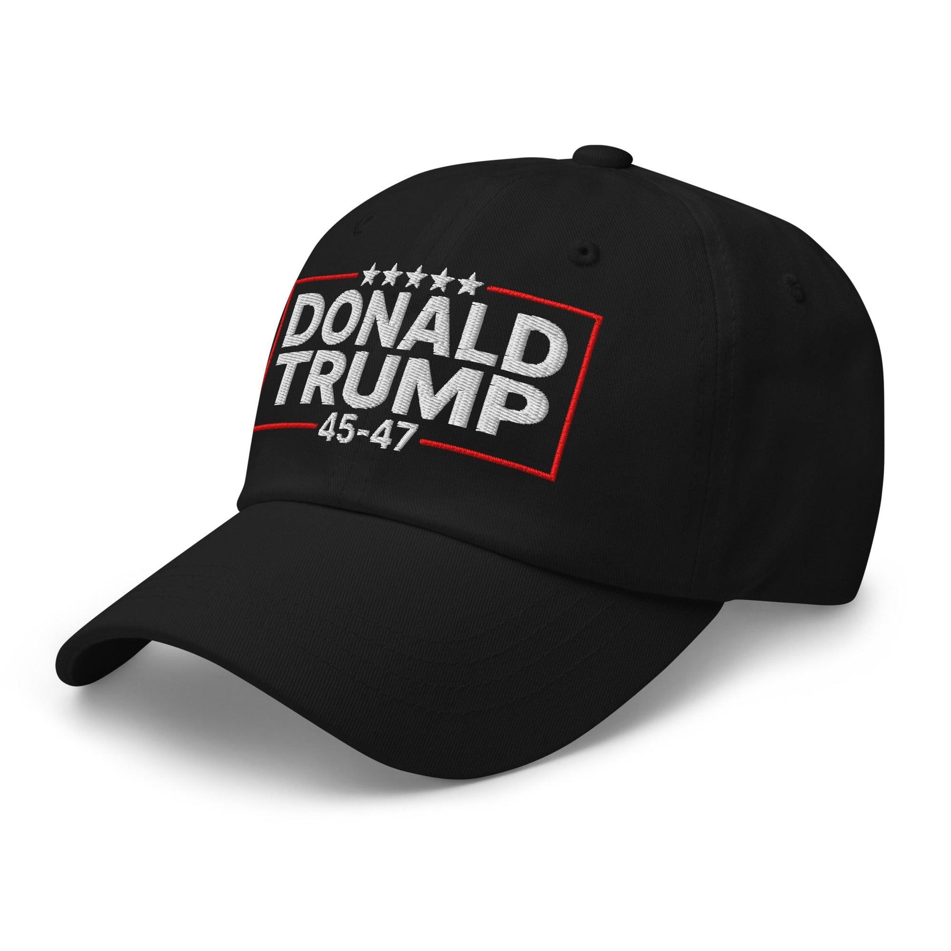 Donald Trump 45-47 Embroidered Dad Hat Capital Crowns Conservative Dad Hats LADs