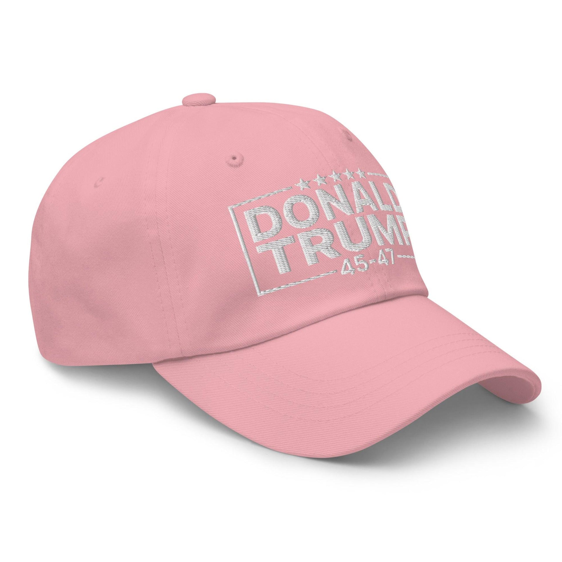 Donald Trump 45-47 Embroidered Dad Hat Capital Crowns Conservative Dad Hats LADs